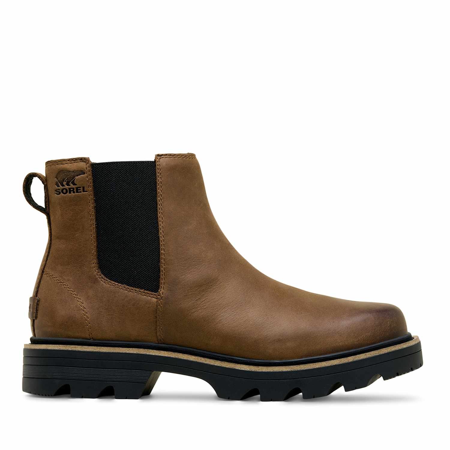 Sorel Women's Revel RD Leather Chelsea Boots - 7 - Brown - Available at M&S