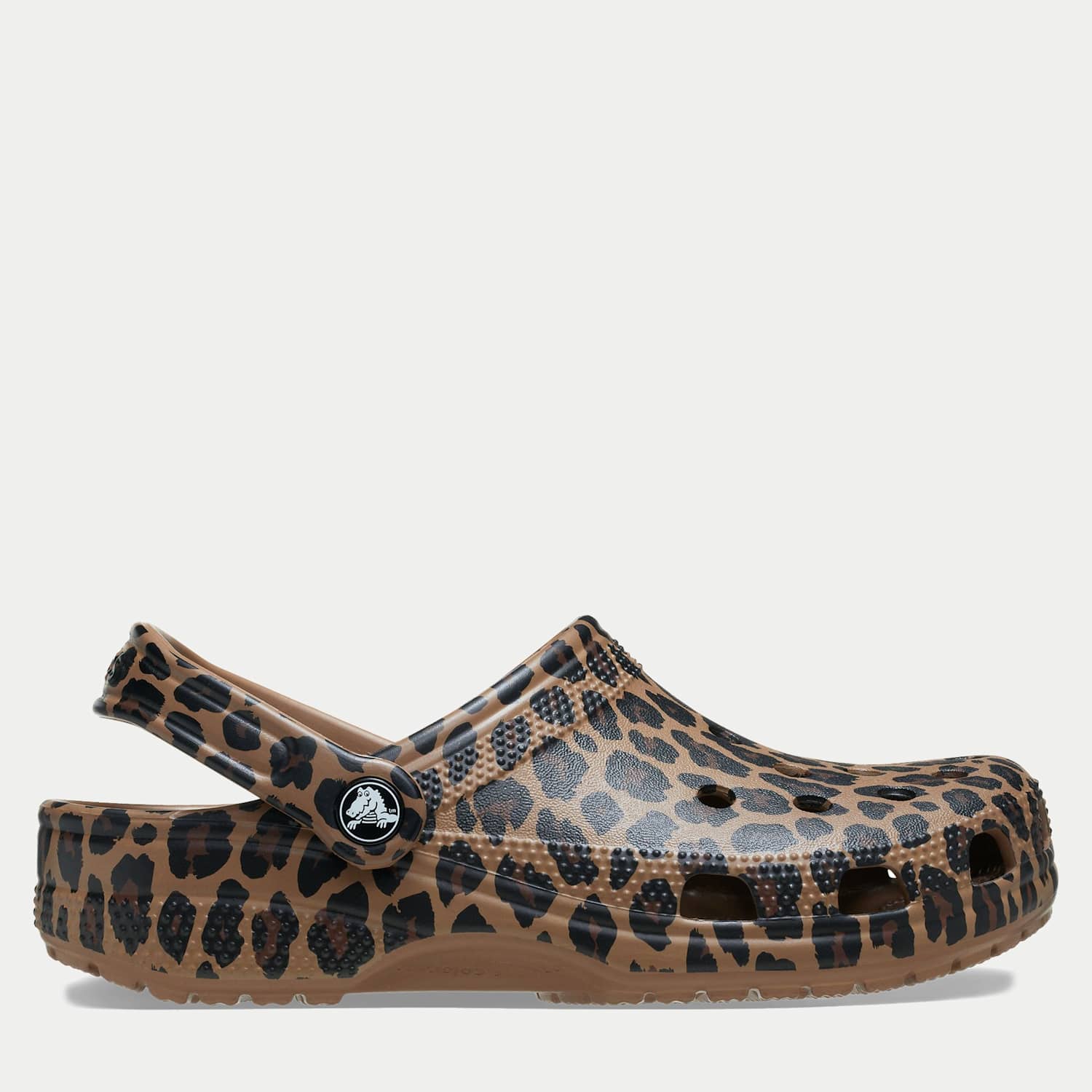 Crocs Women's Classic Animal Print Clogs - 9 - Brown - Available at M&S