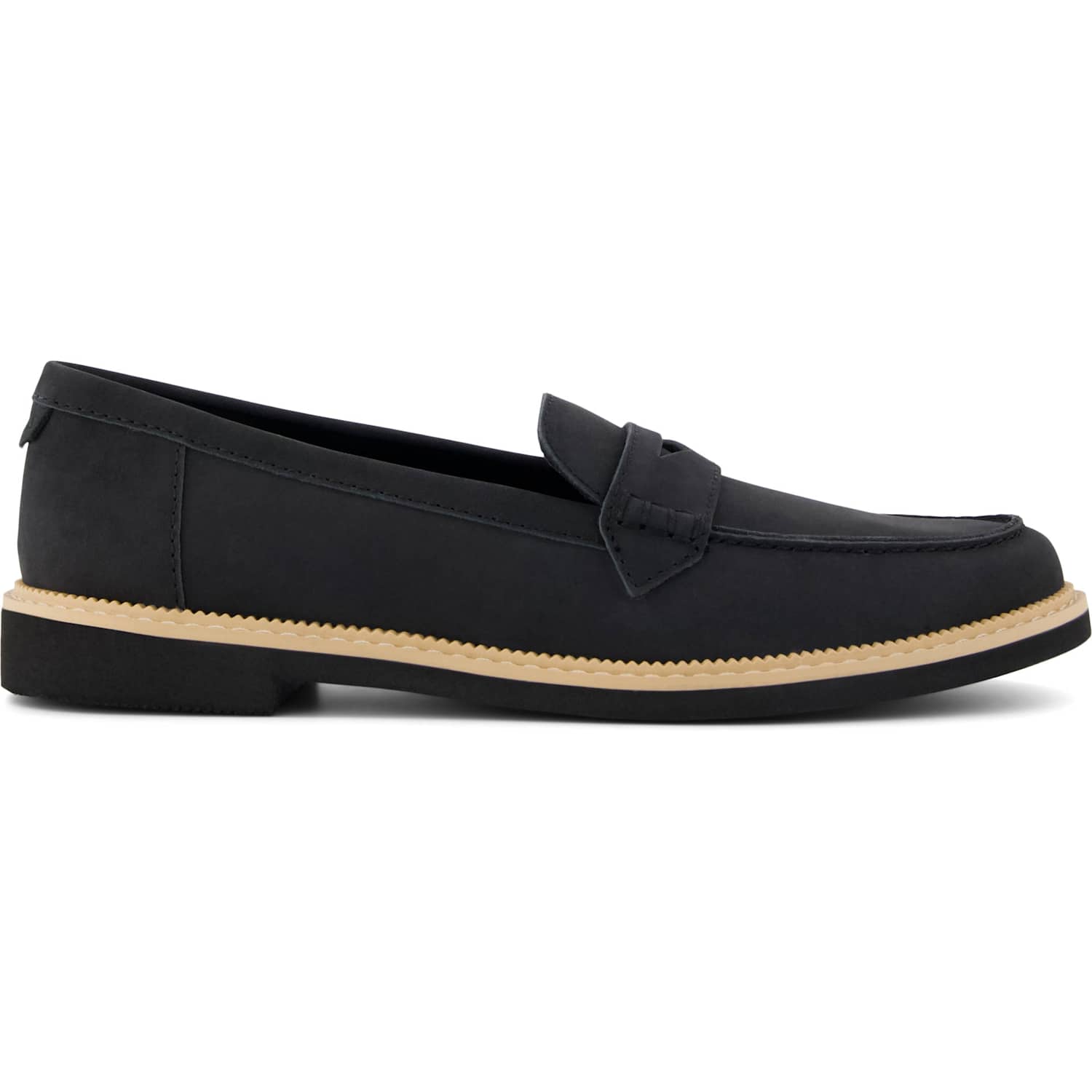 Toms Women's Marie Leather Loafers - 6 - Black - Available at M&S