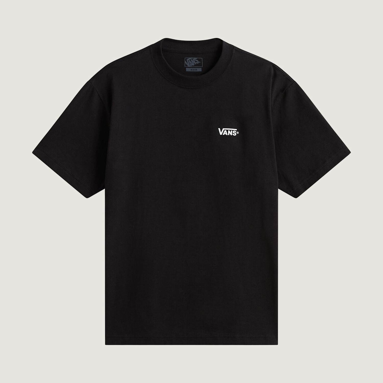 Vans Men's Pure Cotton Crew Neck T-Shirt - XS - Black - Available at M&S