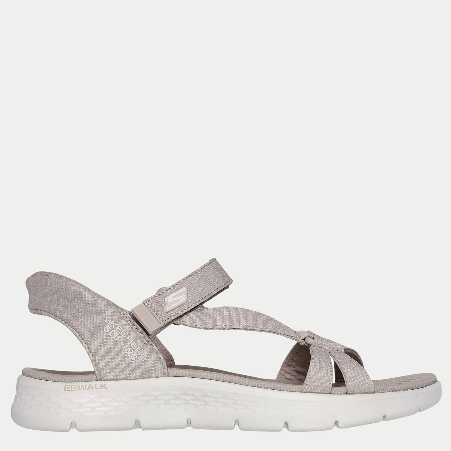 Skechers Women's Go Walk Flex Sandals - 8 - Taupe - Available at M&S