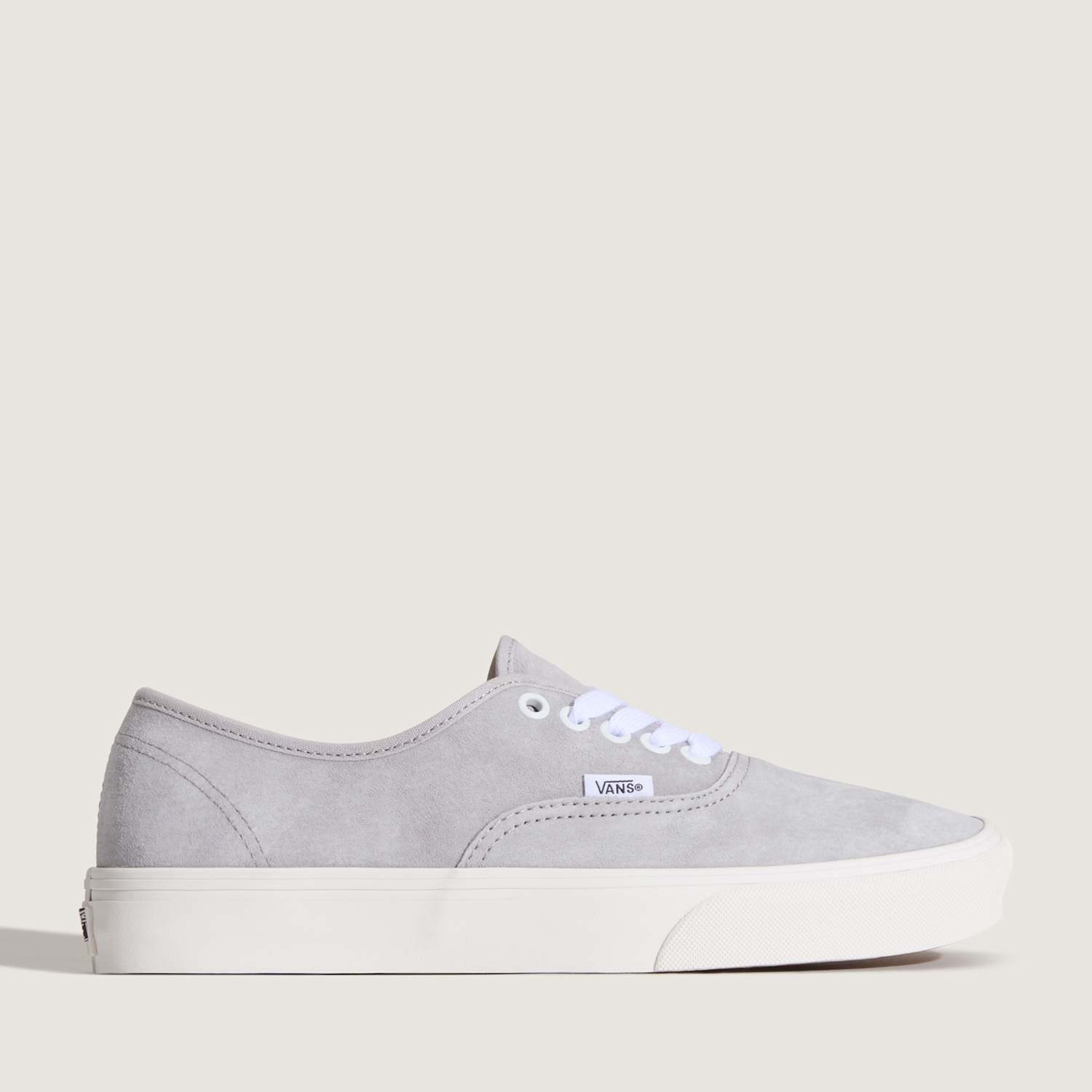 Vans Women's Authentic Suede Trainers - 7 - Medium Grey - Available at M&S