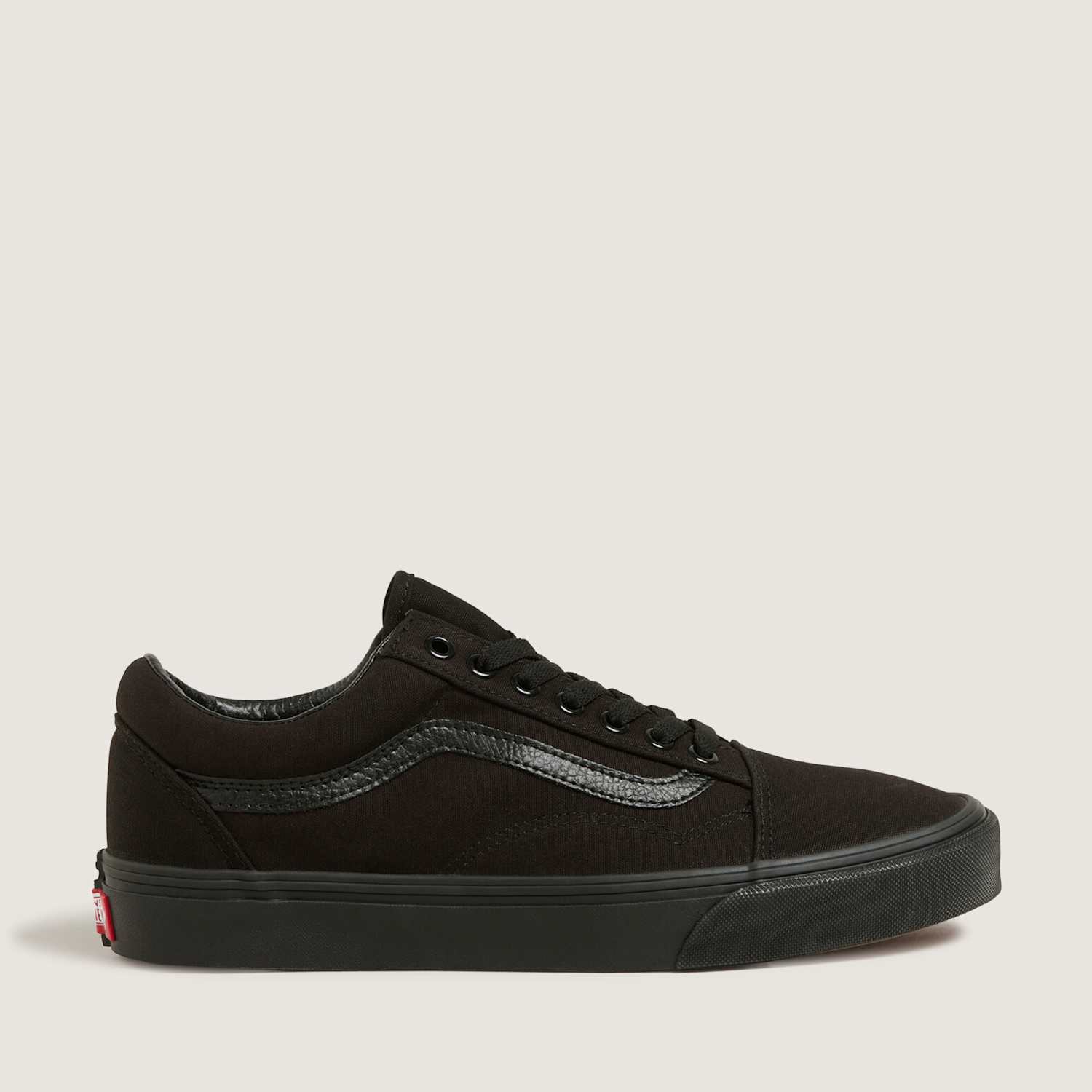Vans Women's Old Skool Canvas Trainers - 11 - Black - Available at M&S