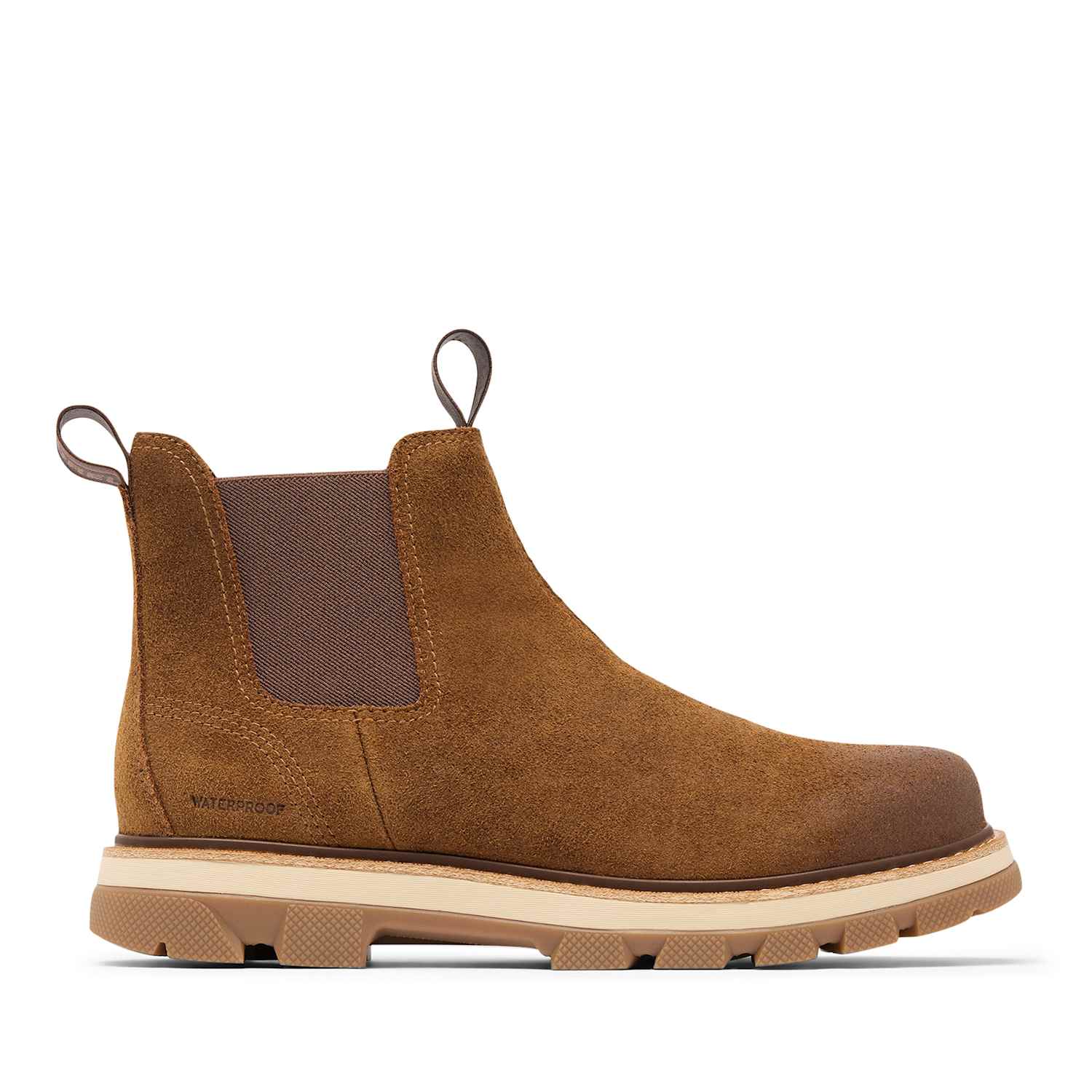 Sorel Men's Lark-47 Suede Waterproof Chelsea Boots - 9 - Brown - Available at M&S