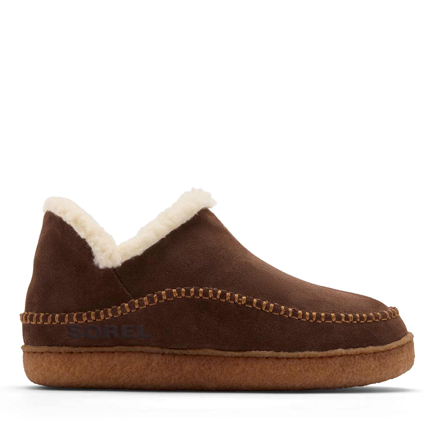 Sorel Men's Leather Slipper Boots - 10 - Brown - Available at M&S