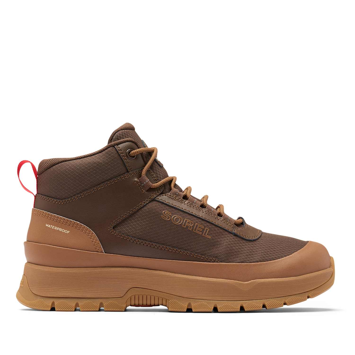Men's Sorel Outing NW Waterproof Walking Boots - 8 - Brown Mix - Available at M&S