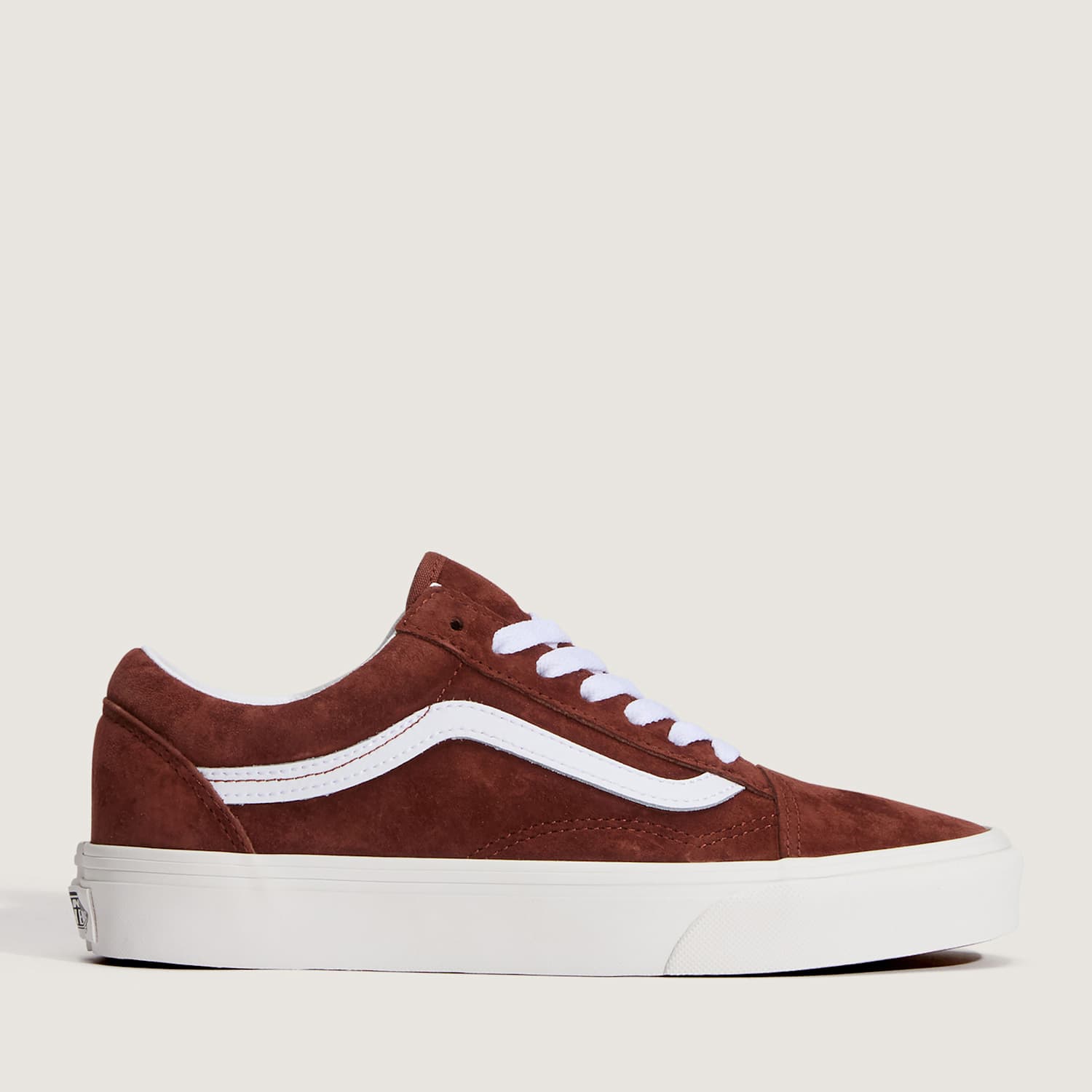 Vans Men's Old Skool Suede Trainers - 5 - Dark Brown - Available at M&S