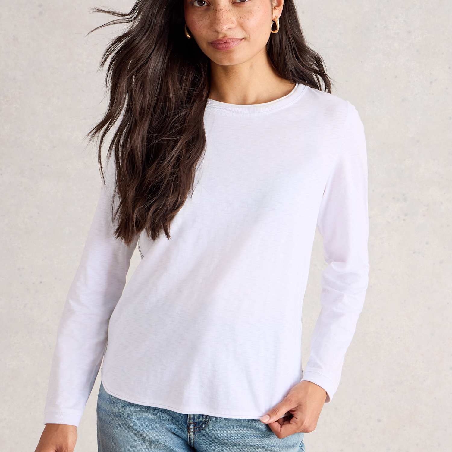 White Stuff Women's Pure Cotton Printed T-Shirt - 16 - Available at M&S