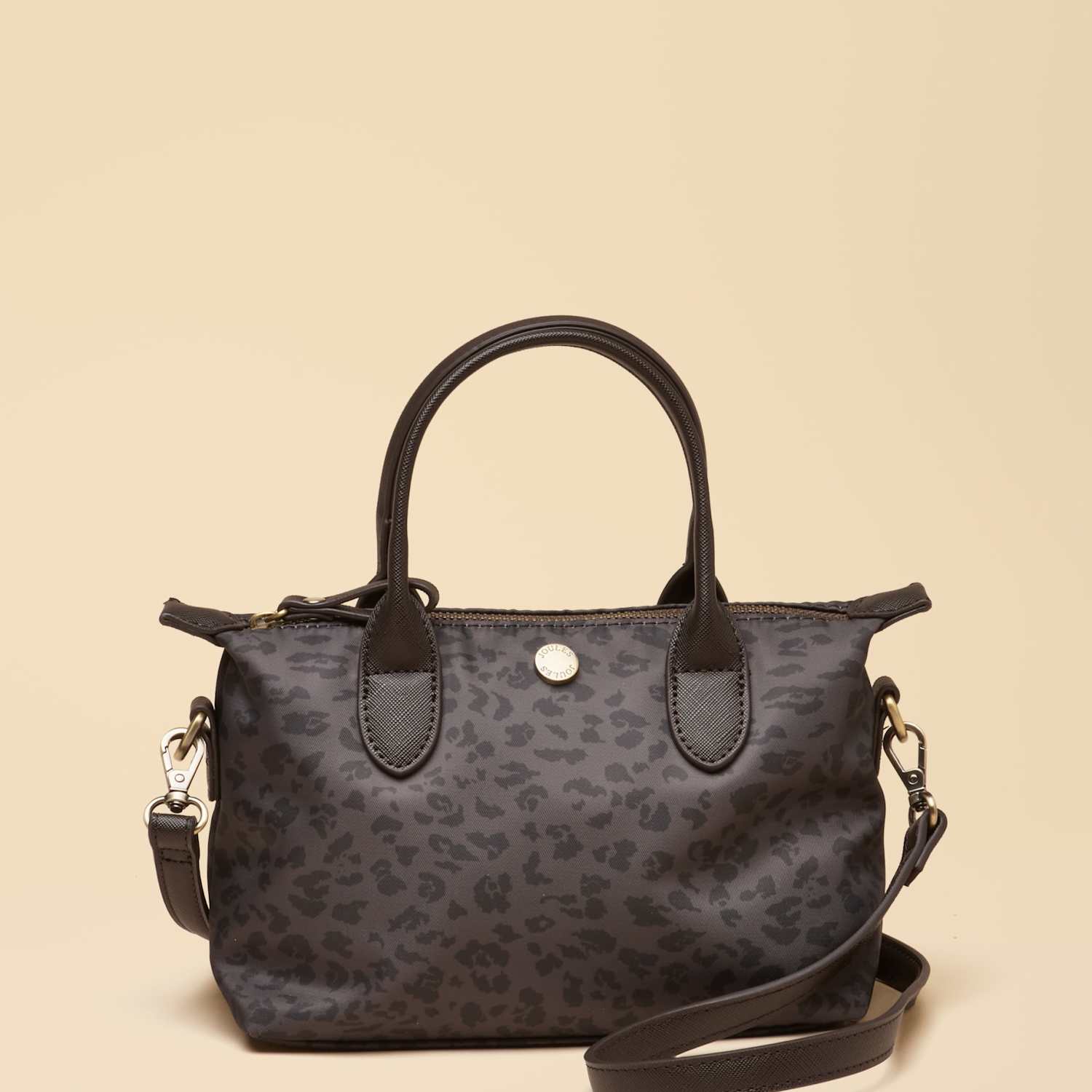 Joules Women's Animal Print Mini Cross Body Bag - Brown Mix - Available at M&S