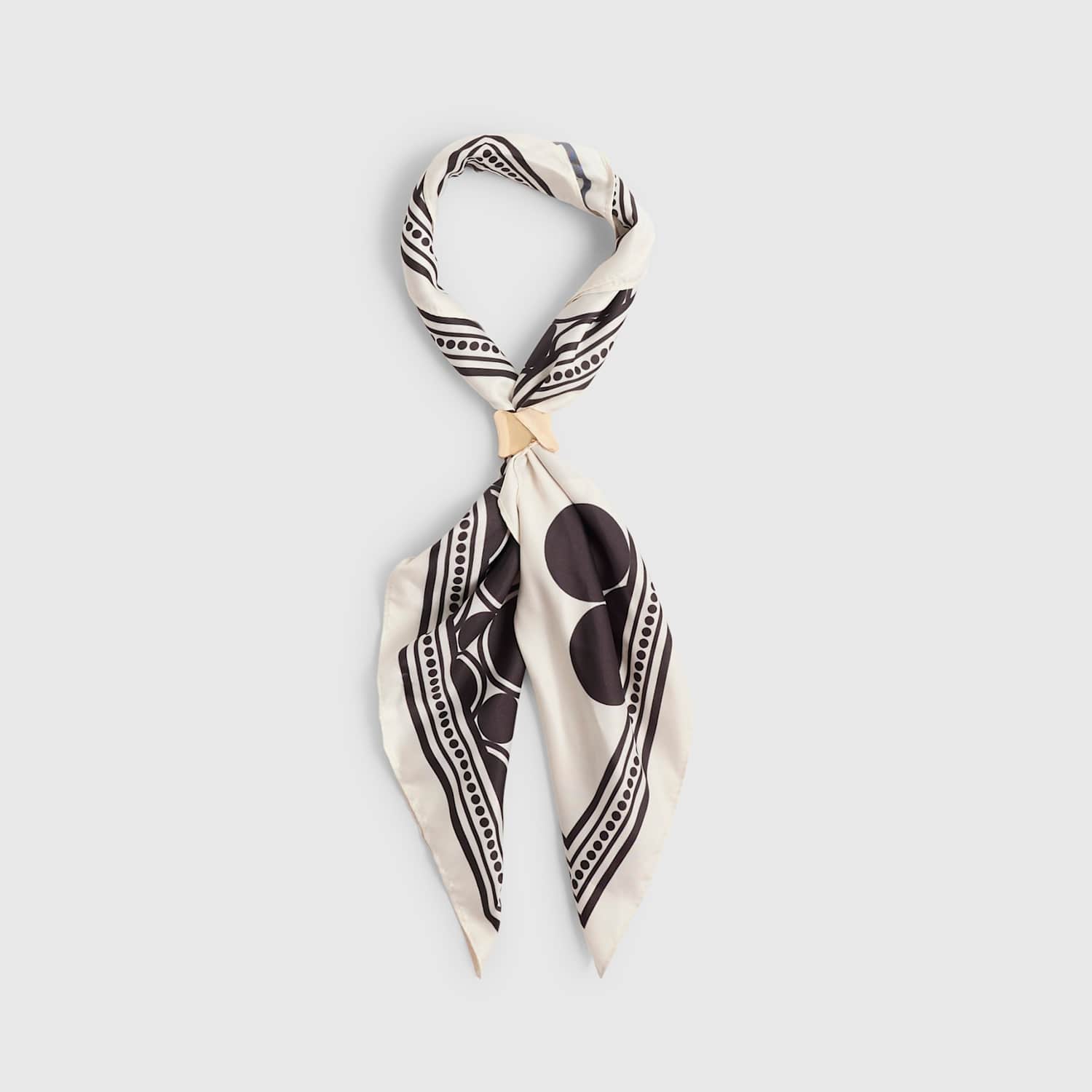 River Island Women's Printed Scarf - Black Mix - Available at M&S