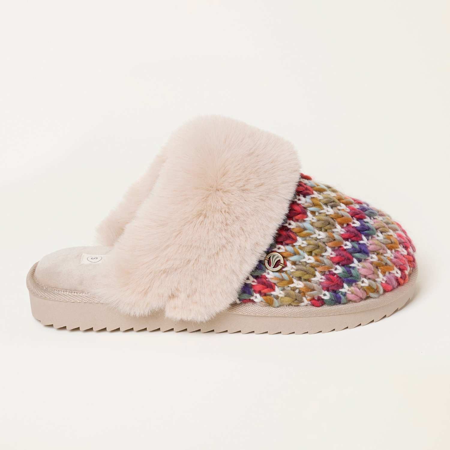 Fatface Women's Mule Slippers - Small - Multi - Available at M&S