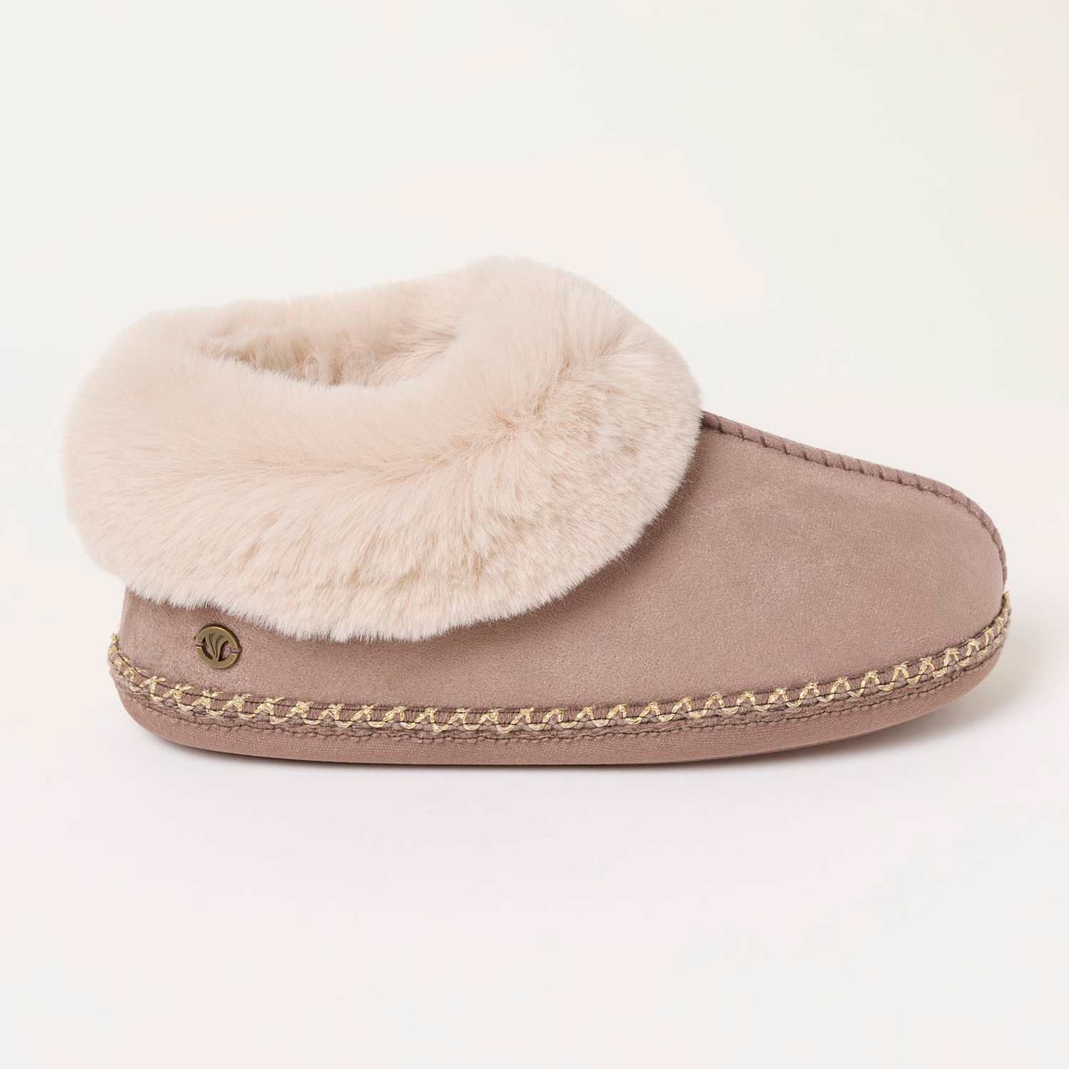 Fatface Women's Slipper Boots - 1½ - Purple Mix - Available at M&S