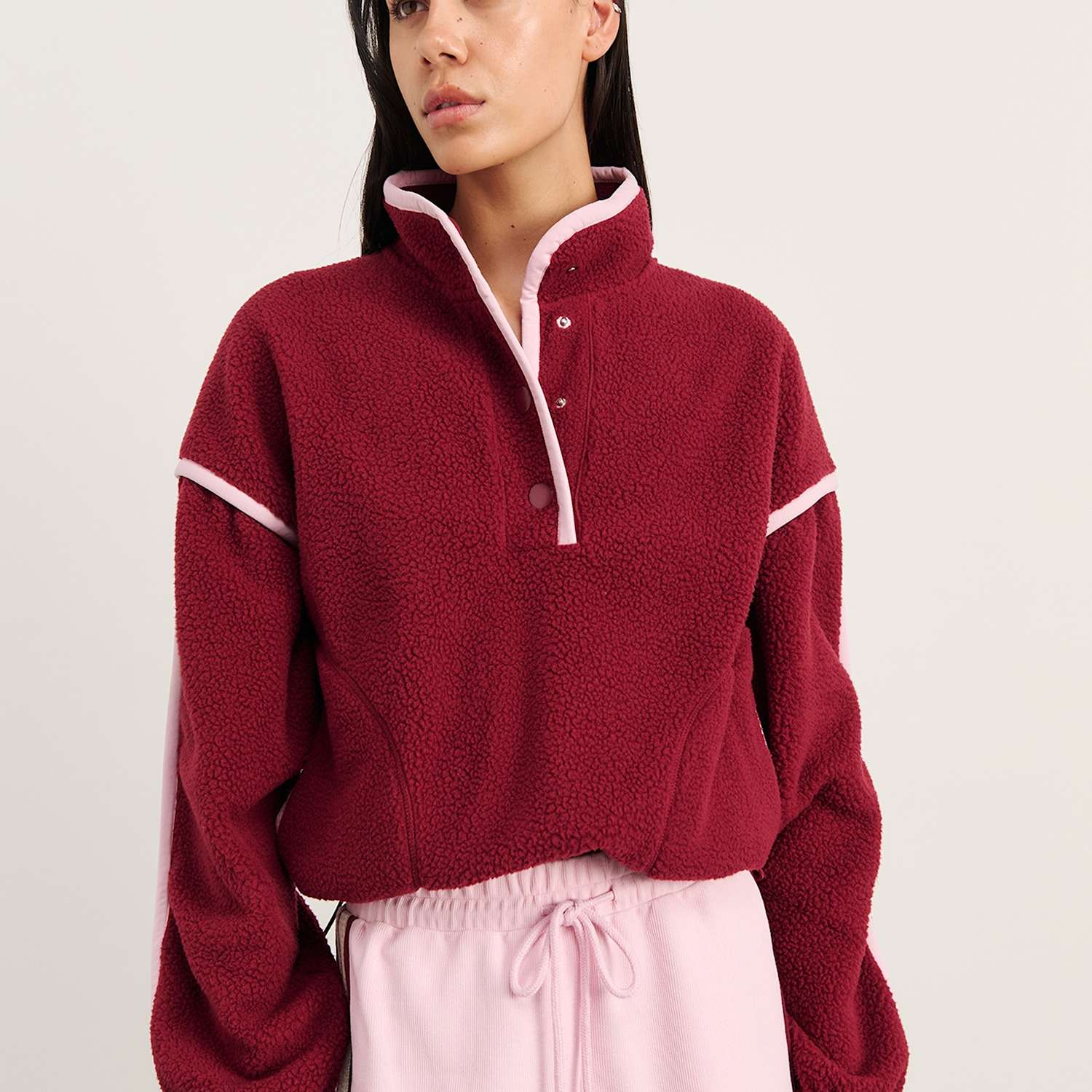 Jag Women's Fleece Jumper - 12 - Red - Available at M&S