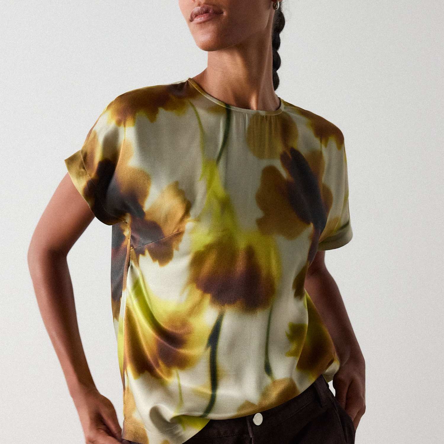 Whistles Women's Floral Blouse - 8 - Yellow Mix - Available at M&S