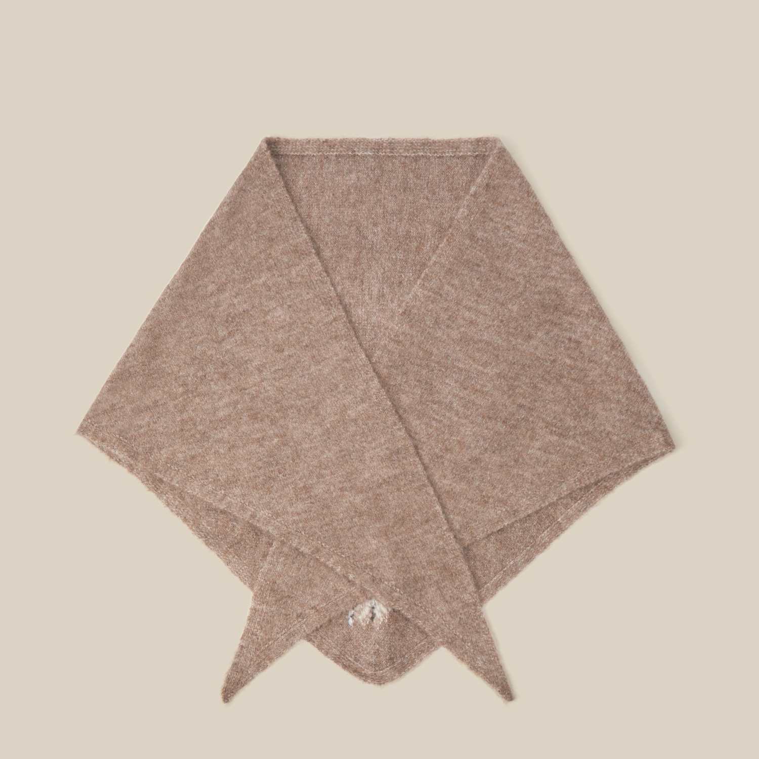 Monsoon Women's Floral Triangle Scarf - Beige Mix - Available at M&S