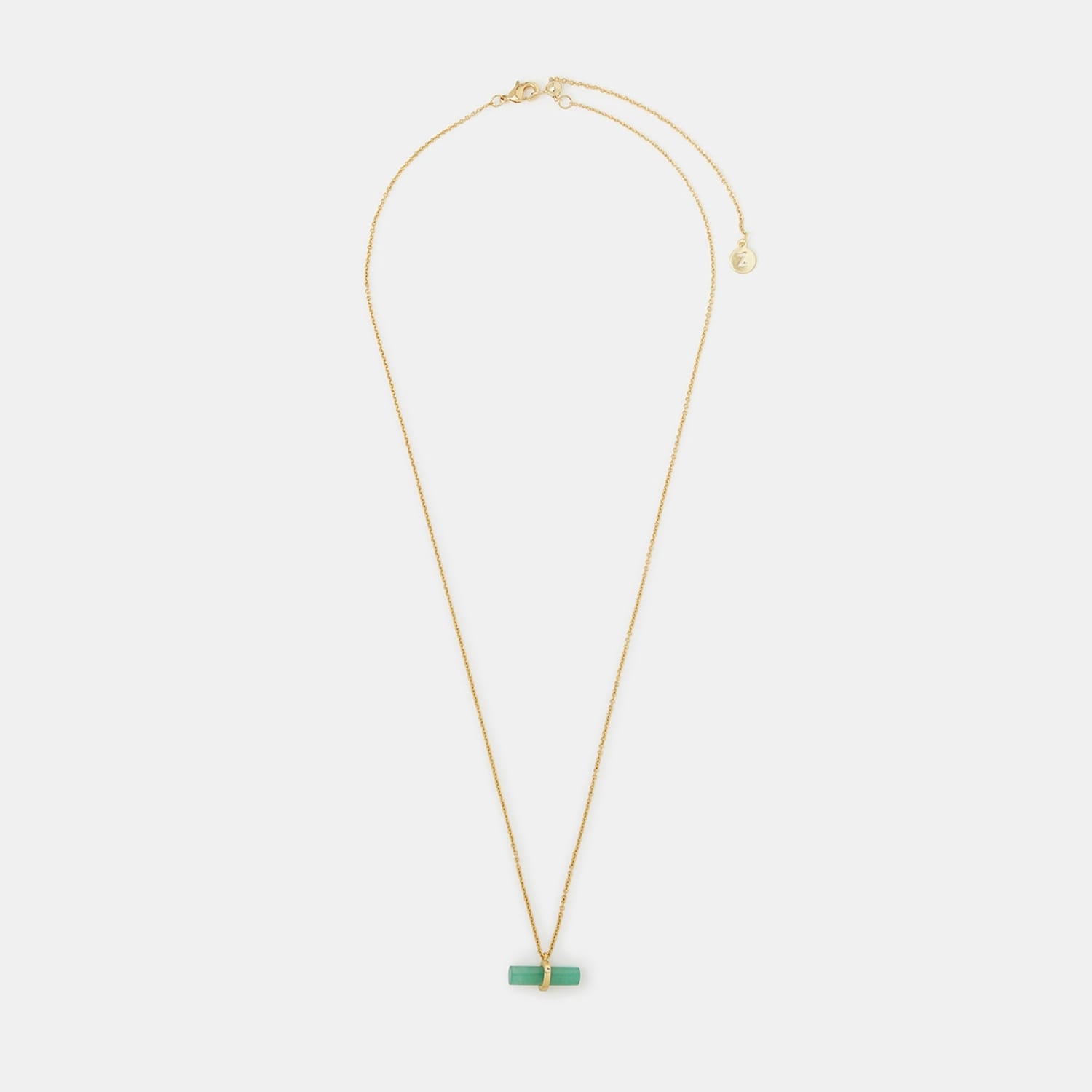 Accessorize Women's 14 Carat Gold Plated Healing Stone Necklace - Gold Mix - Available at M&S