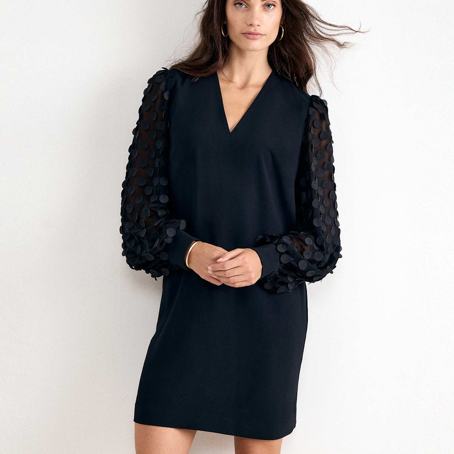 Phase Eight Women's Slash Neck Zip Up Mini Dress - 10 - Black - Available at M&S
