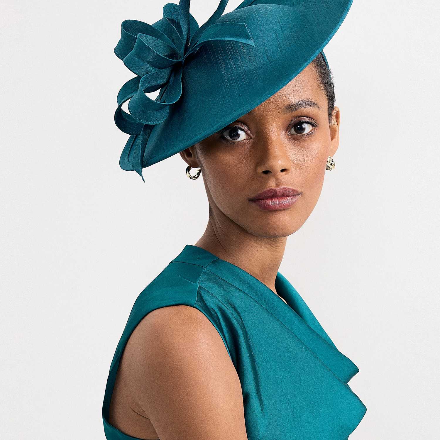 Phase Eight Women's Textured Head Band - Teal - Available at M&S