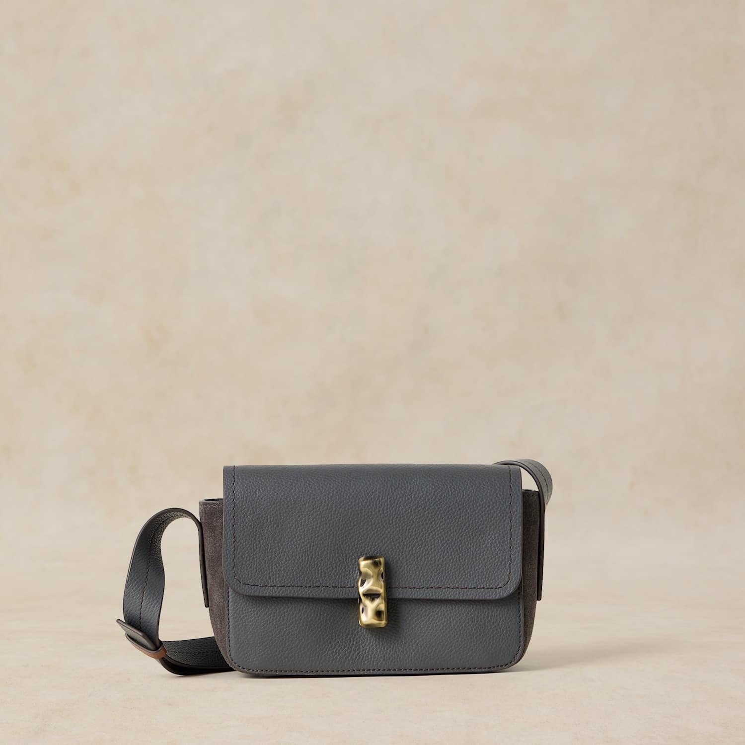 White Stuff Women's Leather Mini Cross Body Bag - Dark Grey - Available at M&S