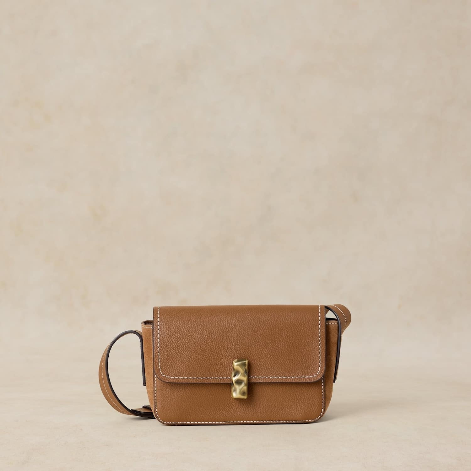 White Stuff Women's Leather Mini Cross Body Bag - Tan - Available at M&S