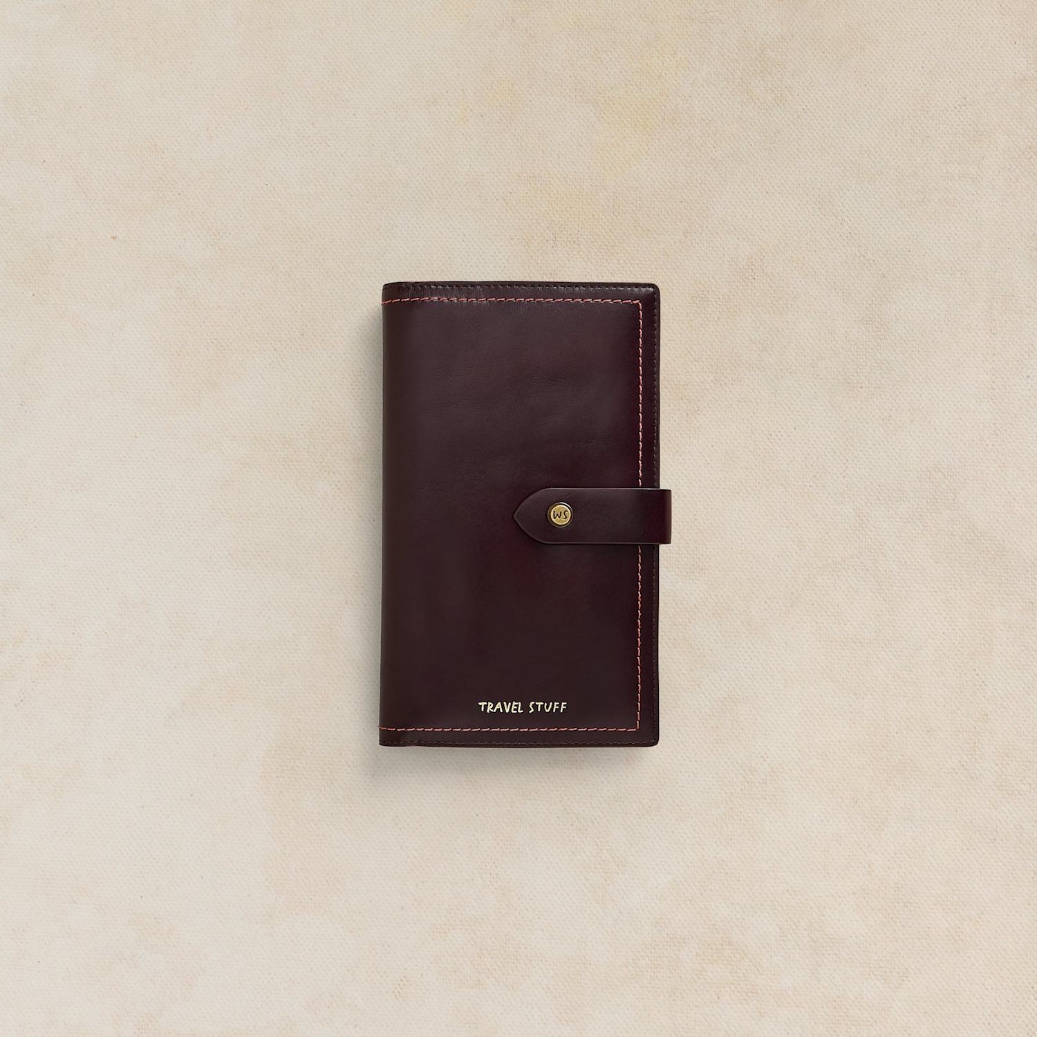White Stuff Women's Travel Stuff Leather Wallet - Plum - Available at M&S