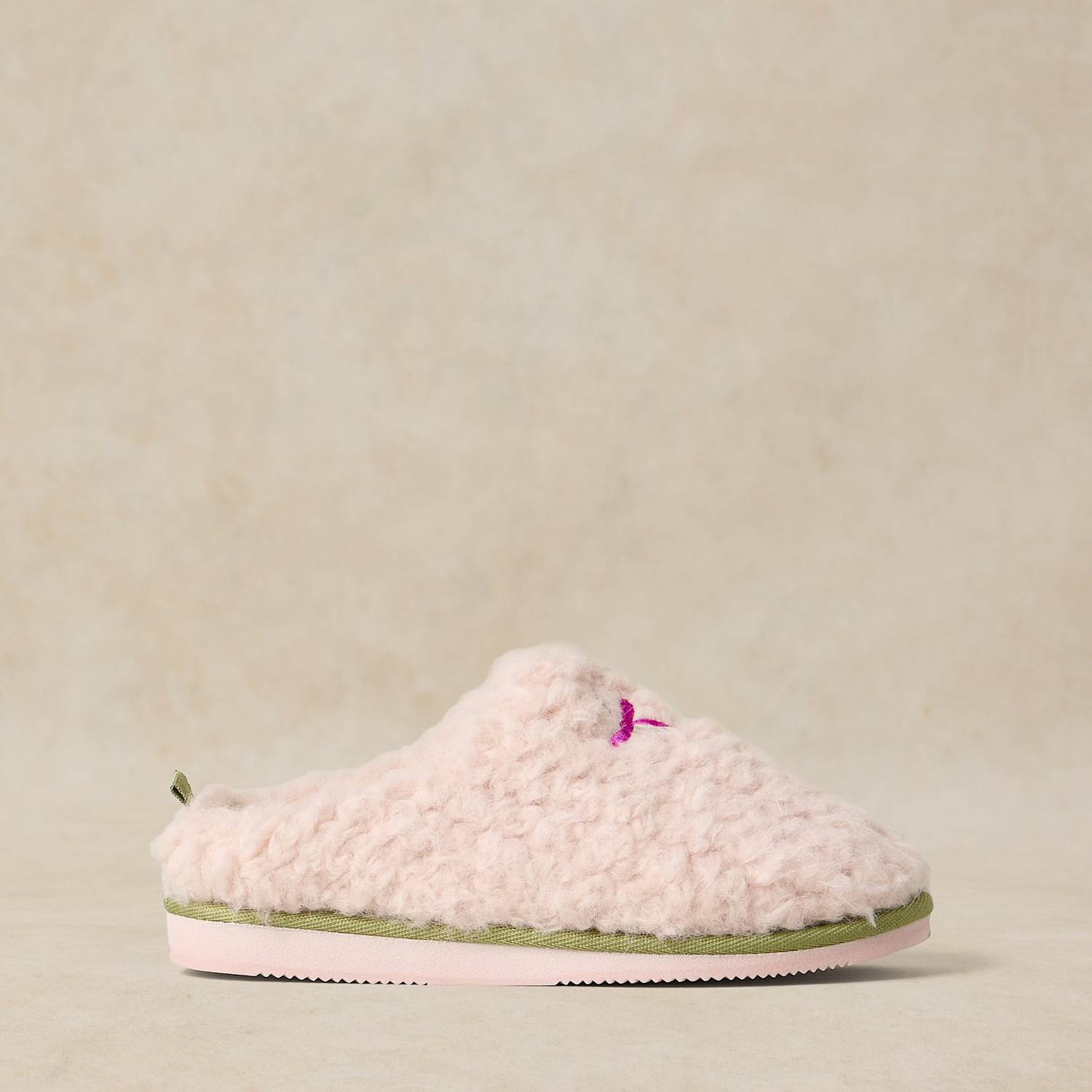 White Stuff Women's Novelty Dog Slippers - 2 - Pink Mix - Available at M&S