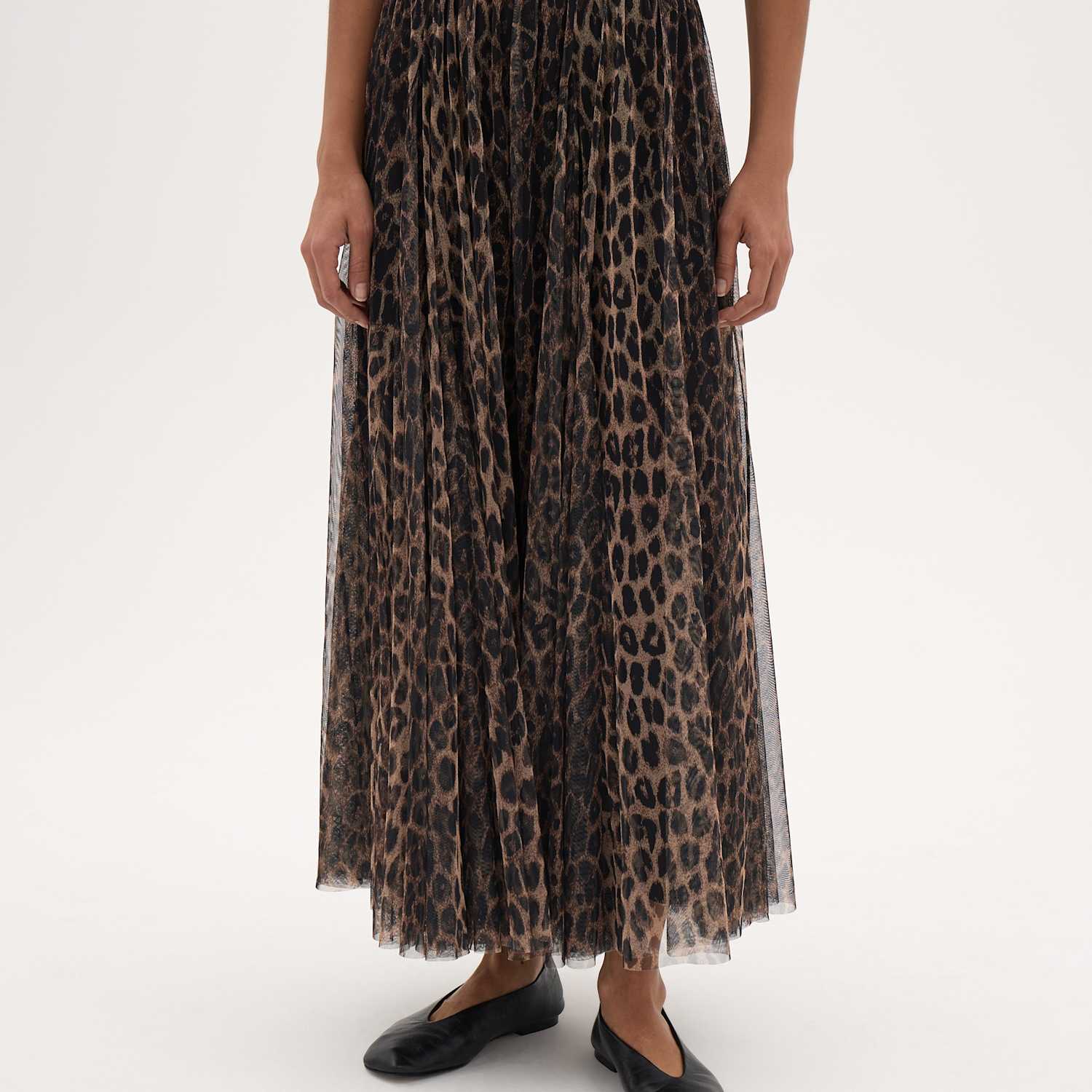 Hush Women's Animal Print A Line Maxi Skirt - 10 - Brown Mix - Available at M&S