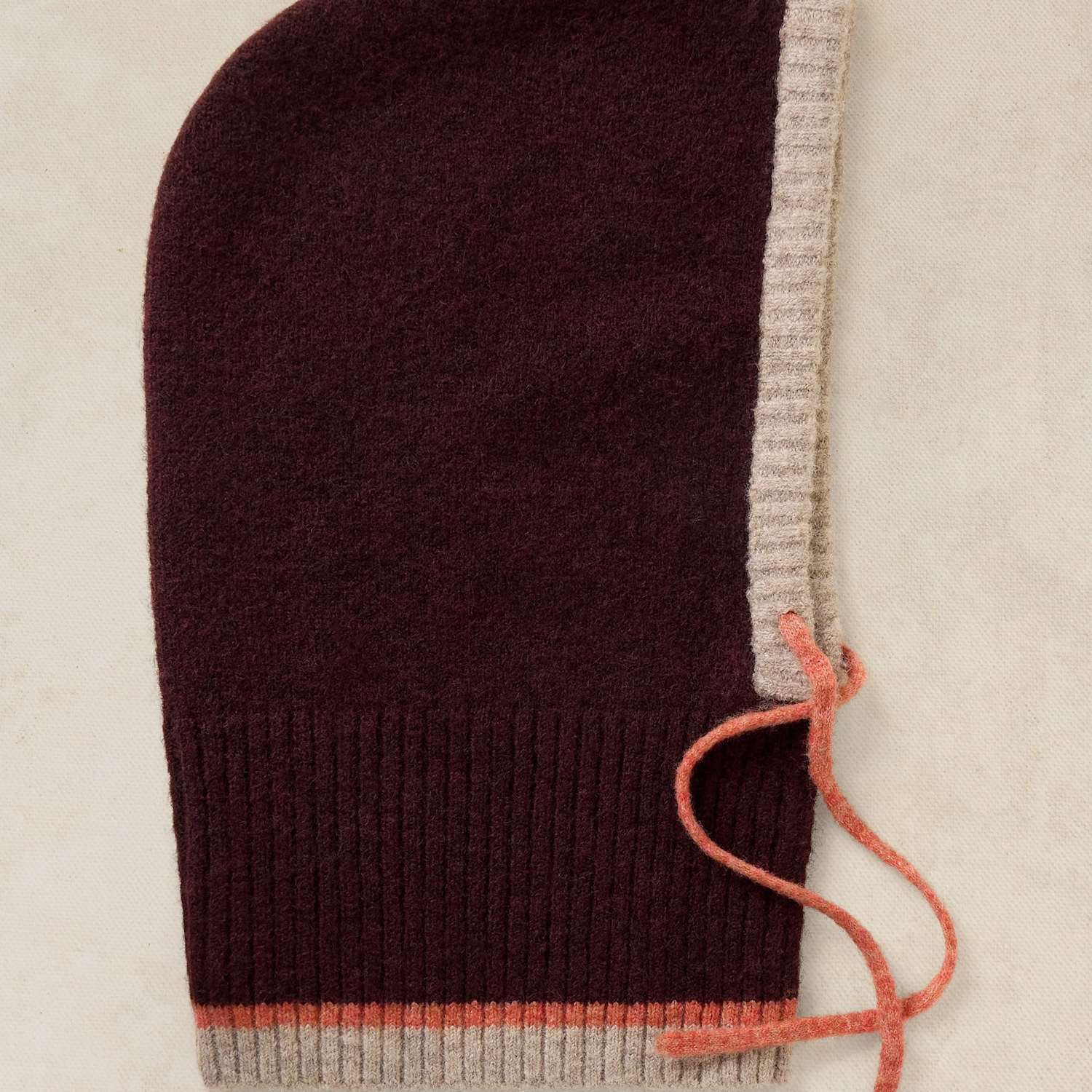 White Stuff Women's Emma Knitted Hood - Purple Mix - Available at M&S