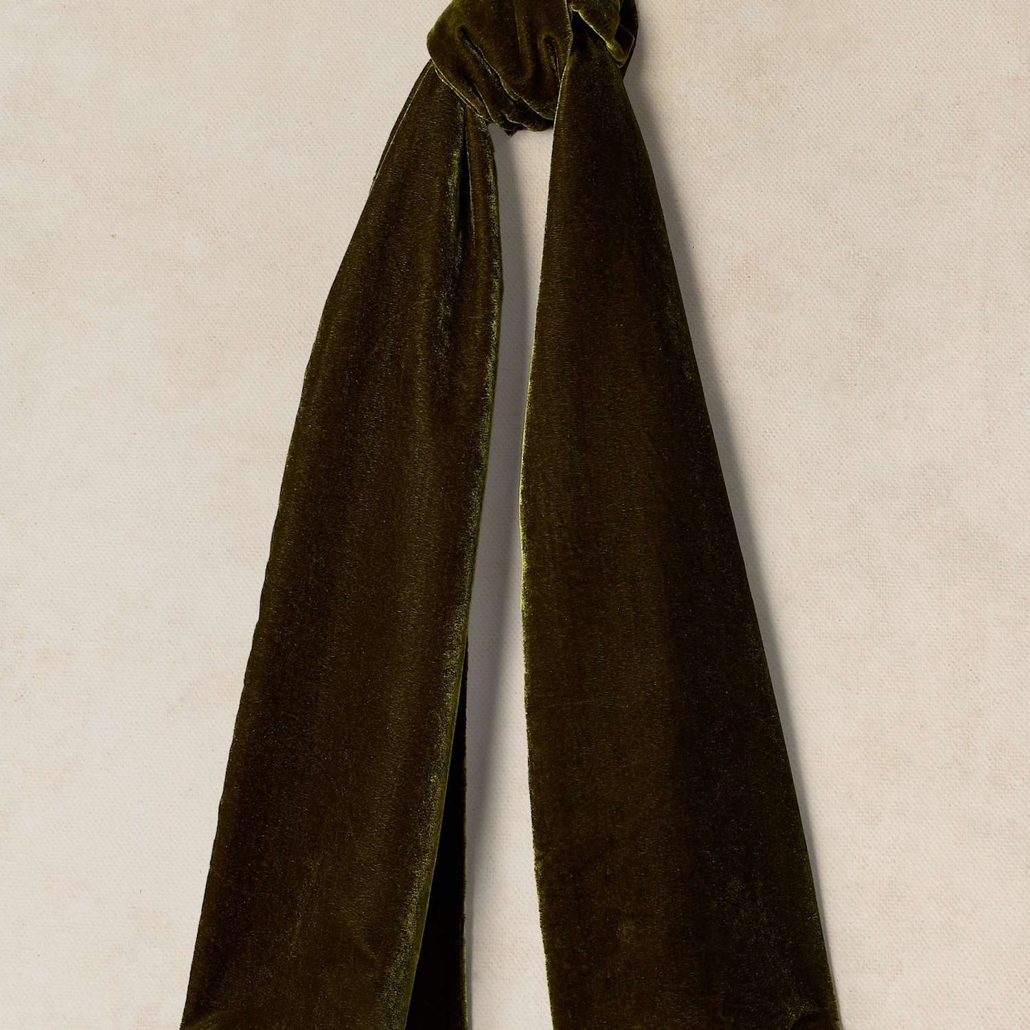 White Stuff Women's Velvet Scarf - Green Mix - Available at M&S