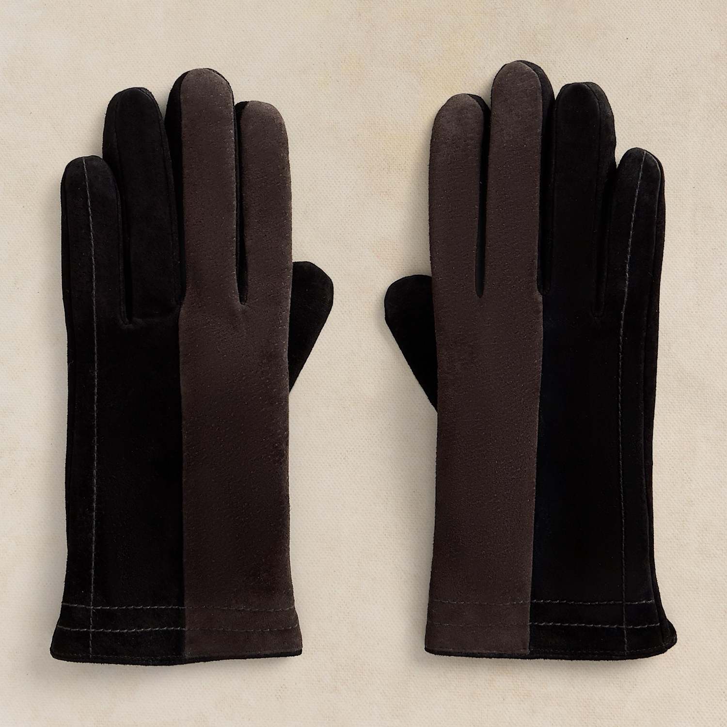 White Stuff Women's Rachel Suede Gloves - Small-Medium - Grey - Available at M&S