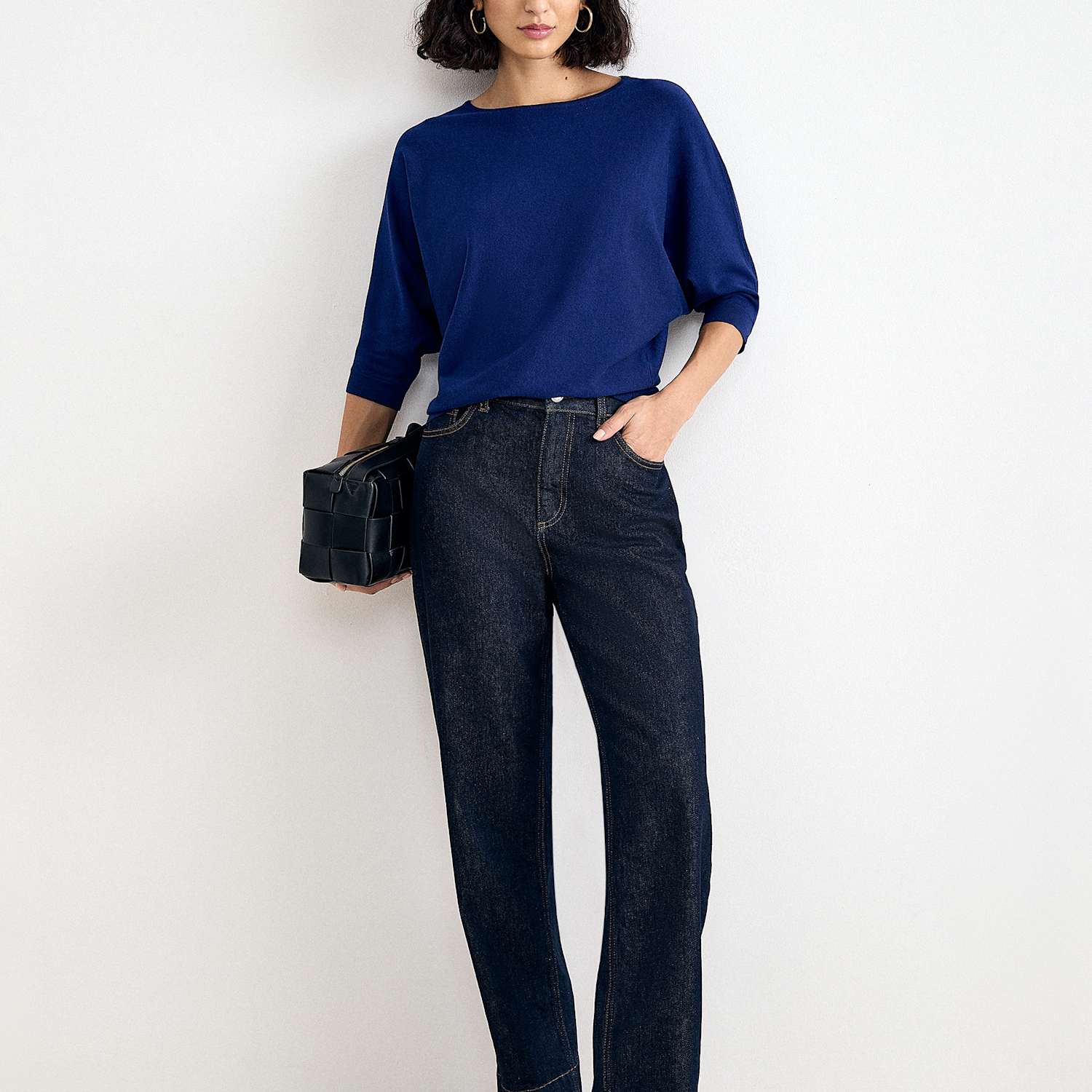 Phase Eight Women's Slash Neck Jumper - Small - Cobalt - Available at M&S