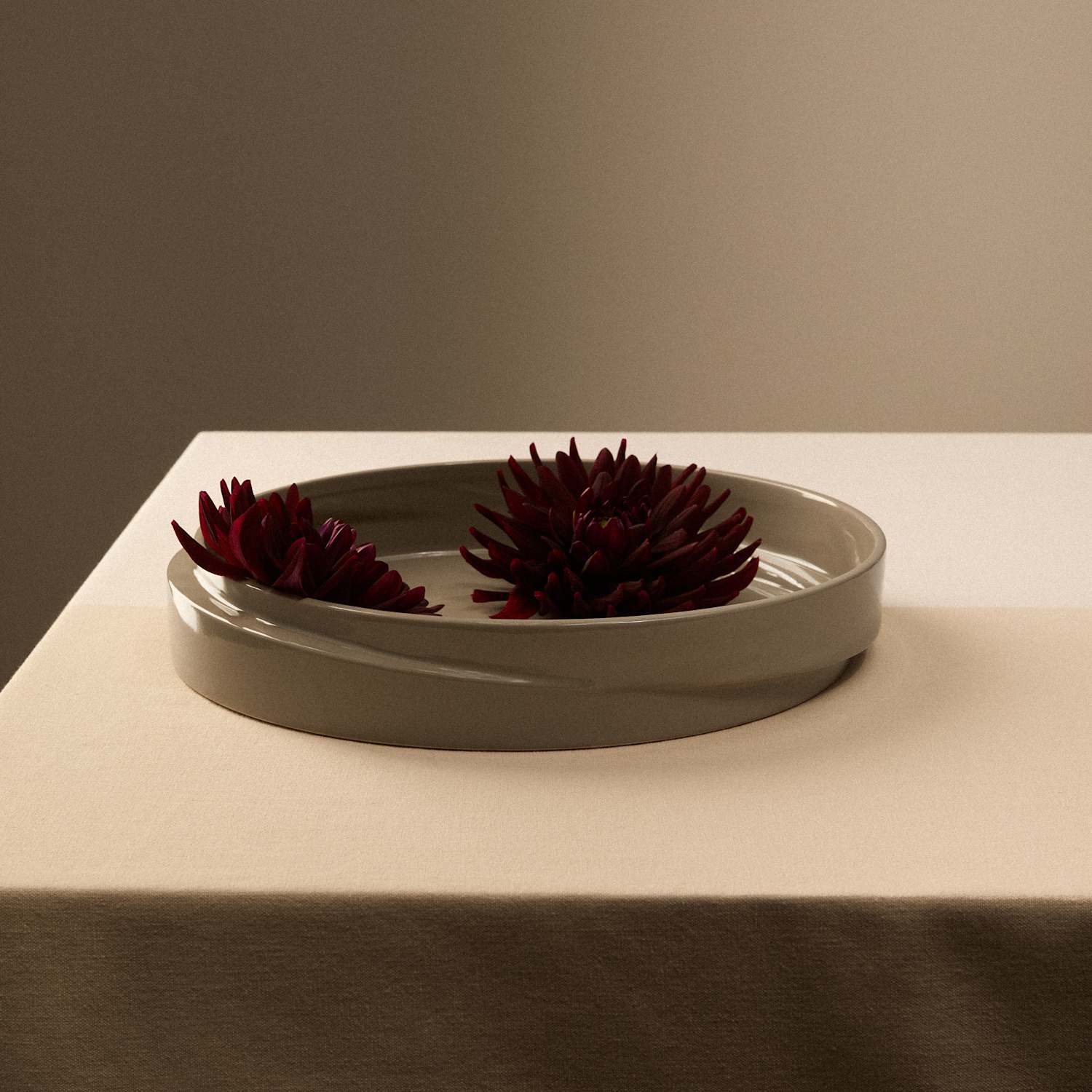 M&S X Kelly Hoppen Splice Centrepiece Bowl - Beige
