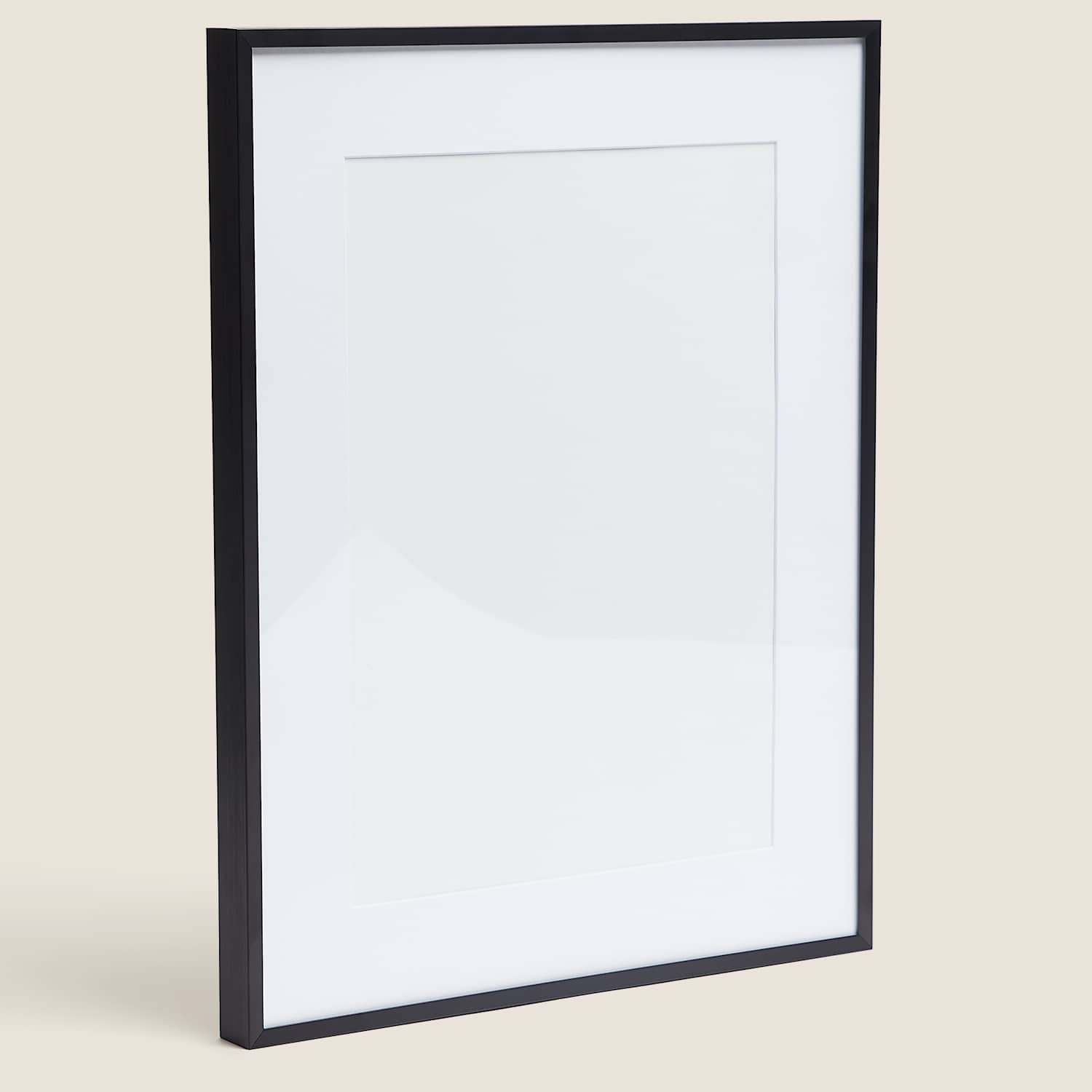 M&S Milan Metal Photo Frame A4 - Black