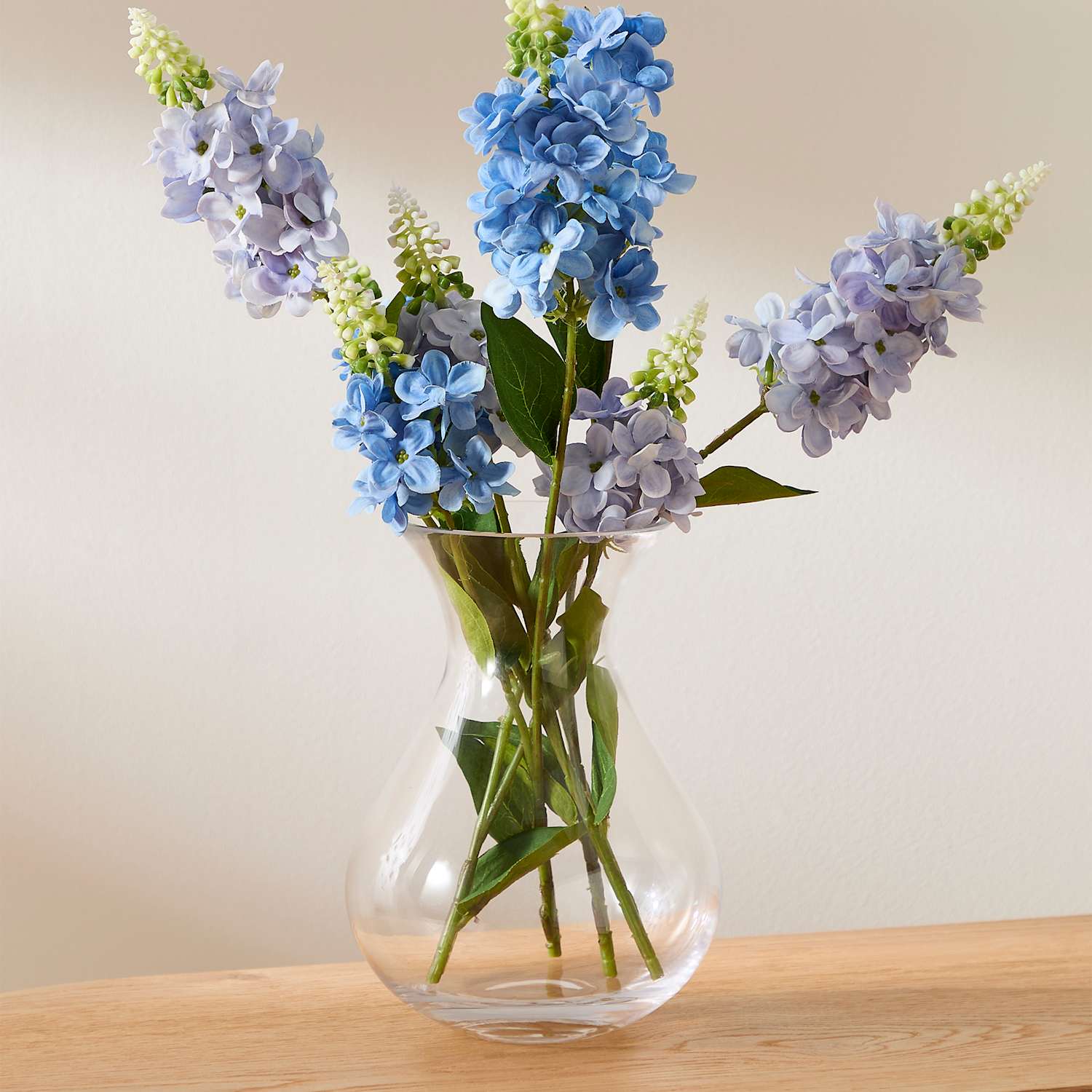 M&S Medium Bouquet Vase - Clear