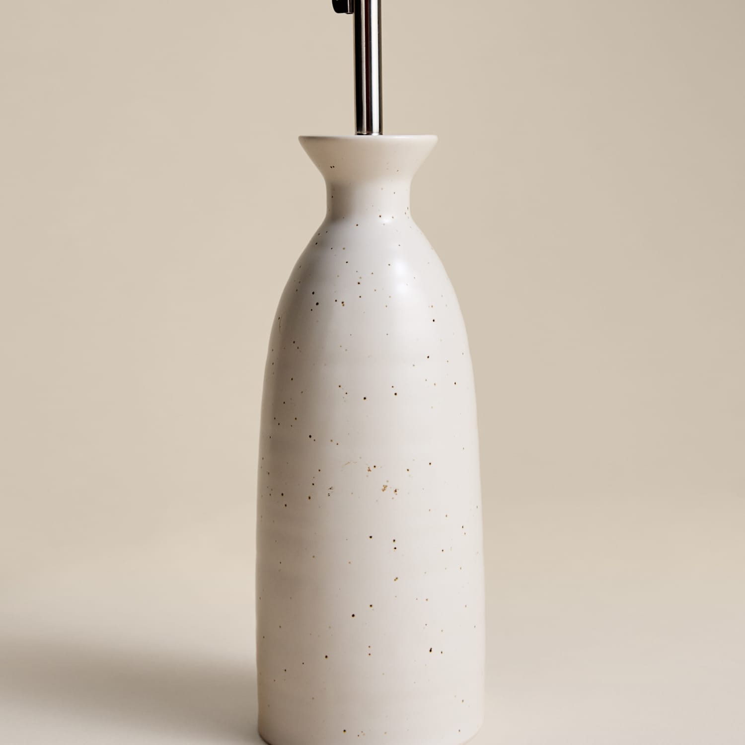 M&S Small Ceramic Oil & Vinegar Pourer 360ml - Neutral