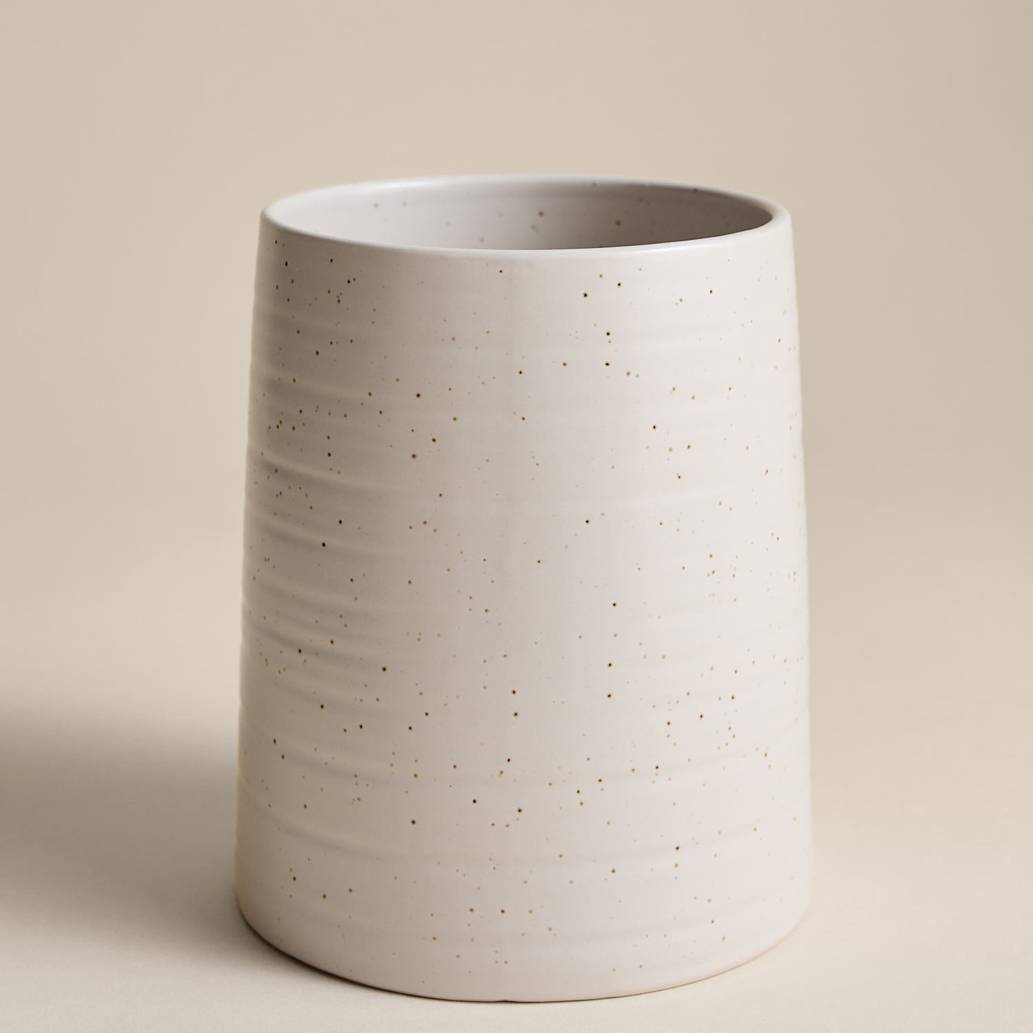 M&S Ceramic Utensil Pot 1.8L - Neutral