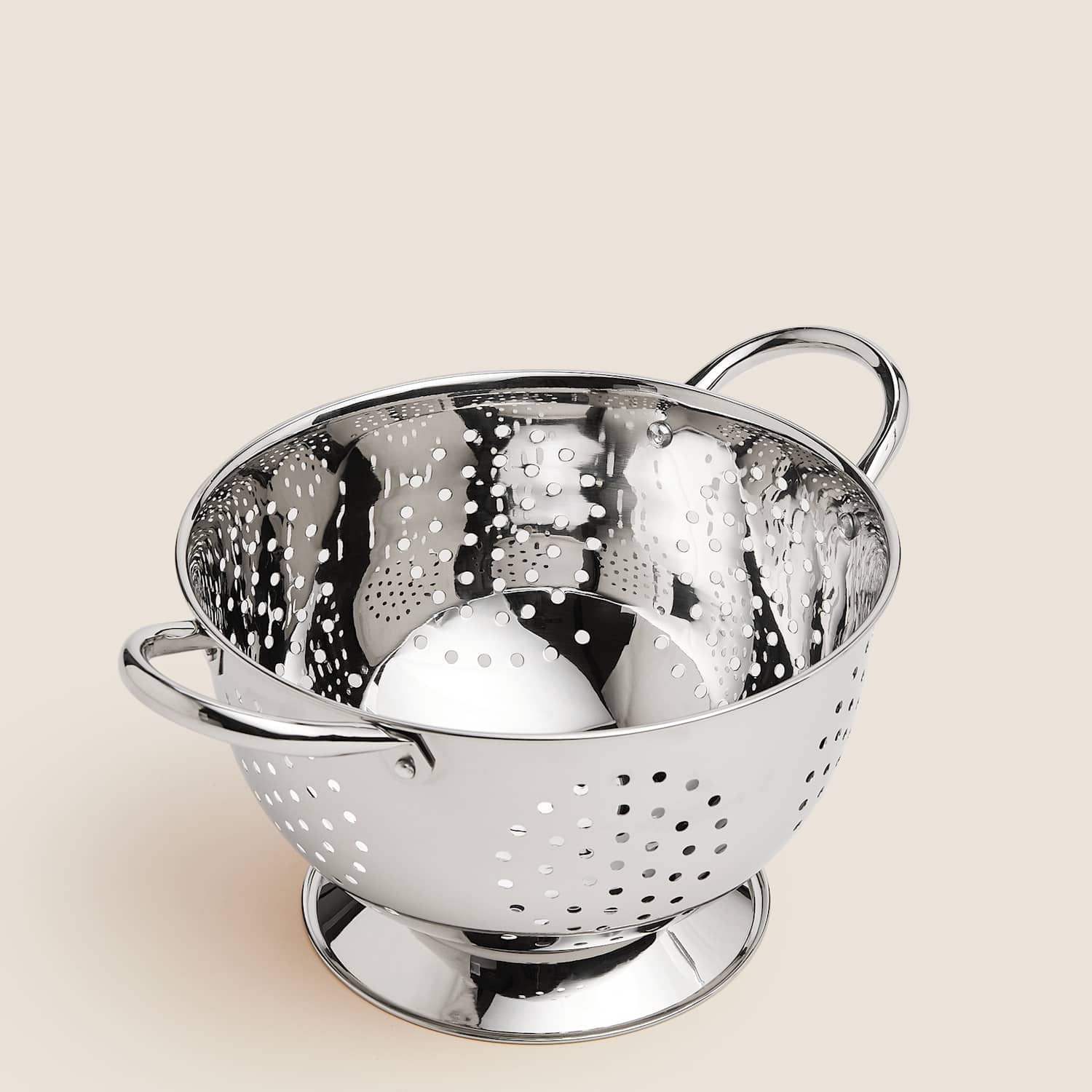 M&S Stainless Steel 22cm Colander - Silver