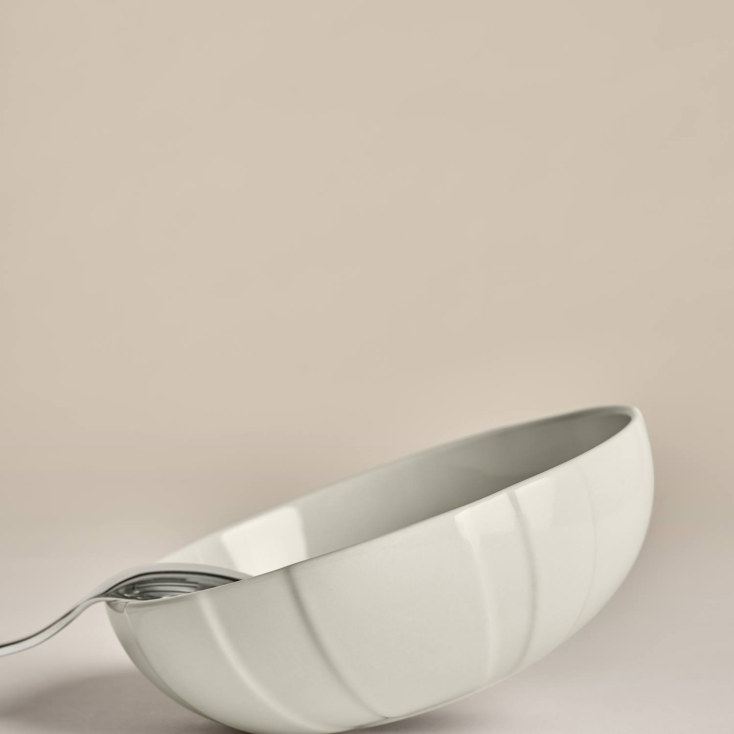 M&S X Kelly Hoppen Textured Cereal Bowl - Taupe