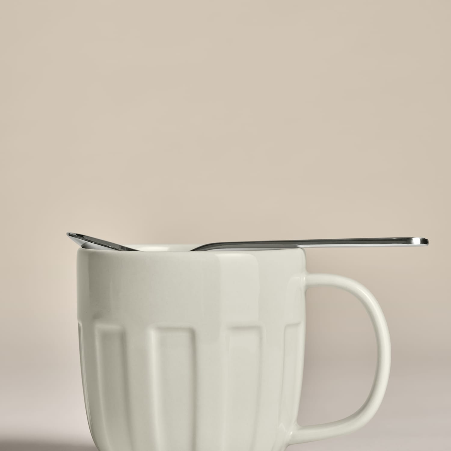 M&S X Kelly Hoppen Textured Mug - Taupe