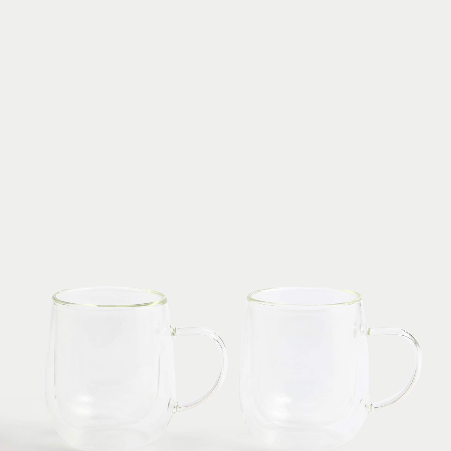 M&S Set of 2 Double Wall Mugs