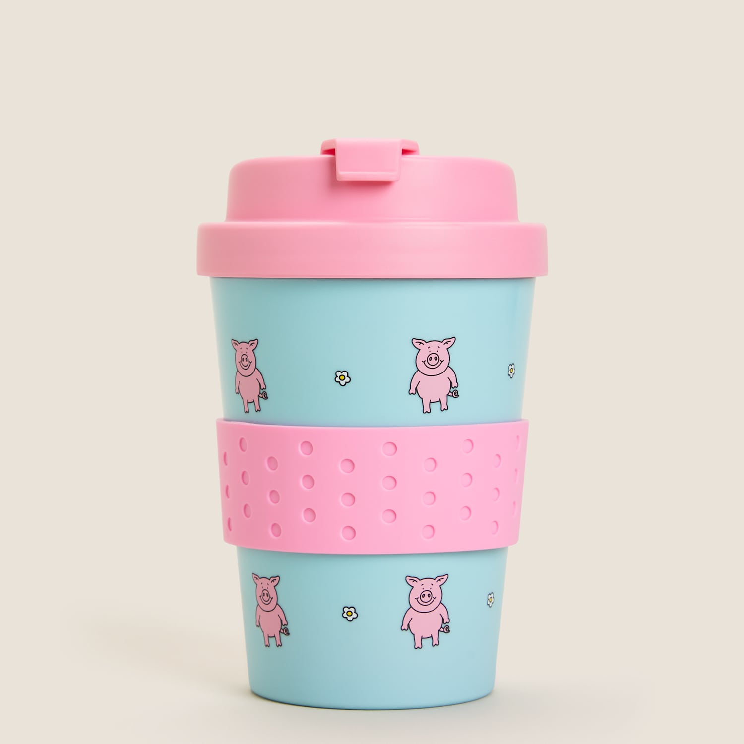 Percy Pig Travel Mug - Pink Mix