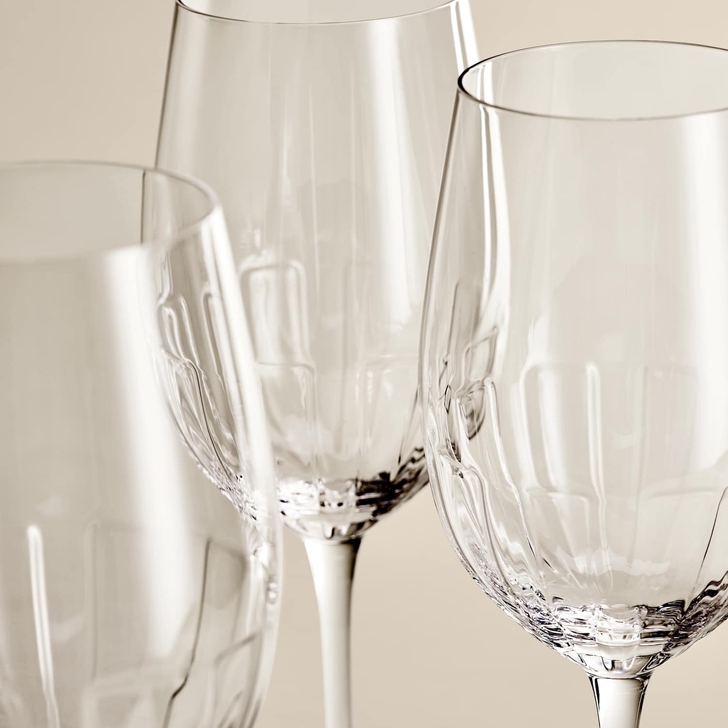 M&S X Kelly Hoppen Set of 4 Textured Wine Glasses