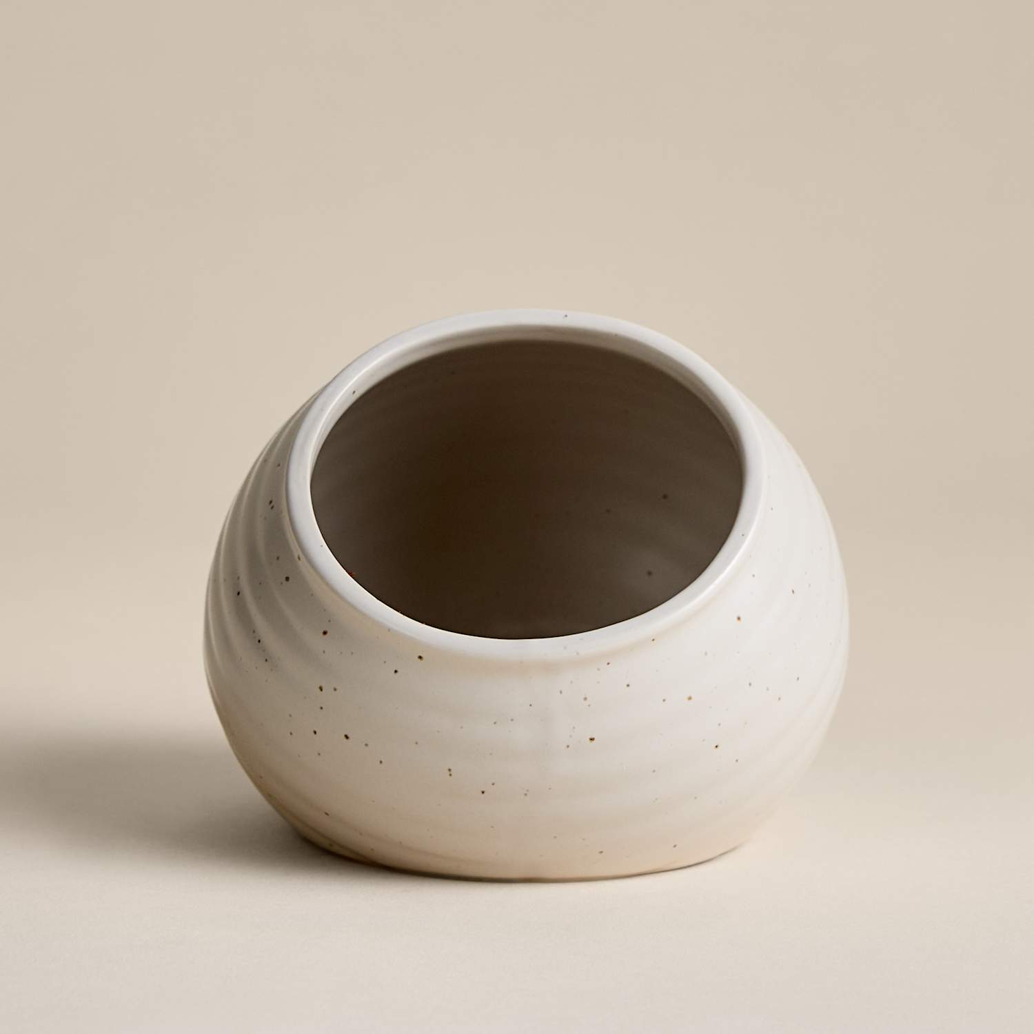M&S Ceramic Salt Pig - Neutral