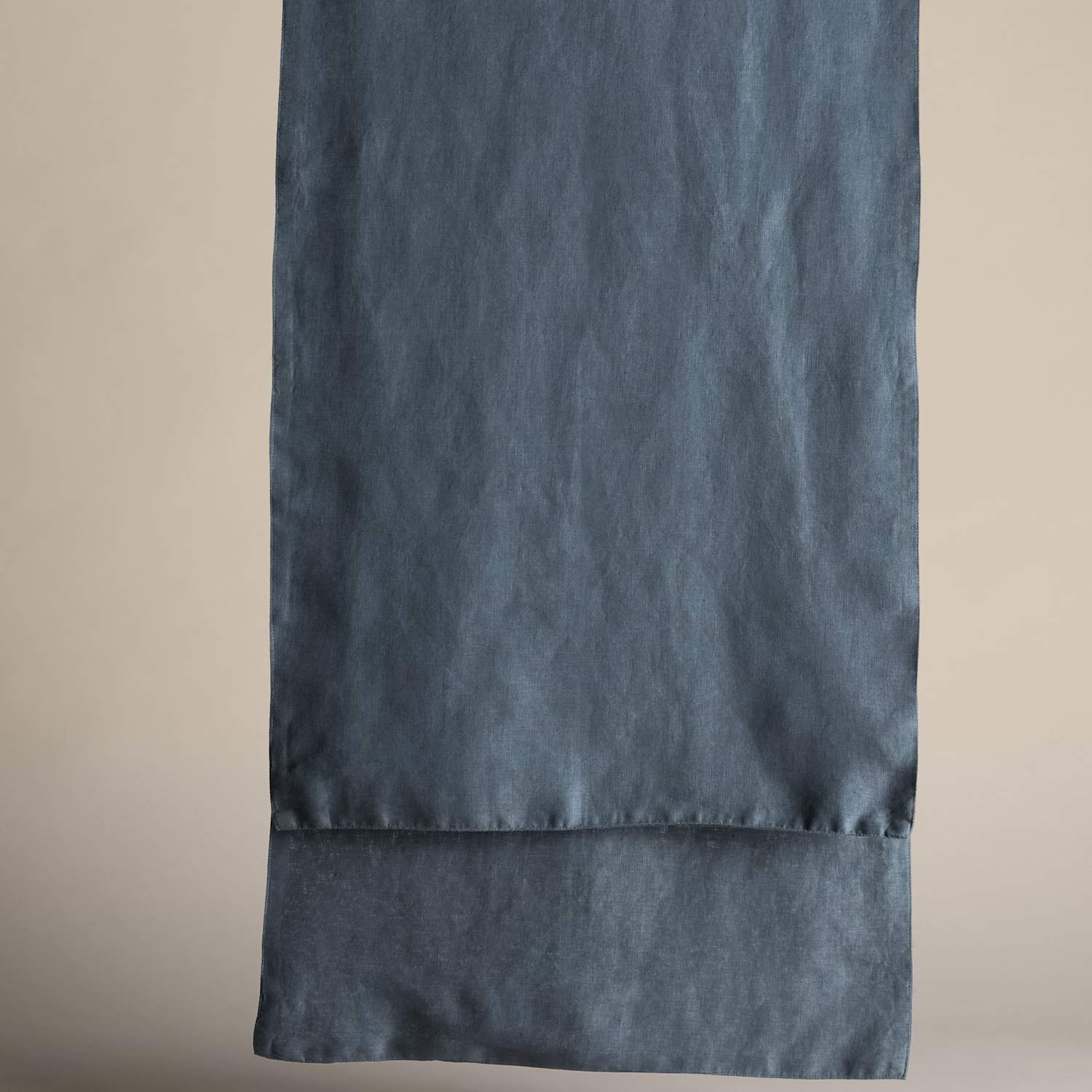 M&S Pure Linen Table Runner - Navy