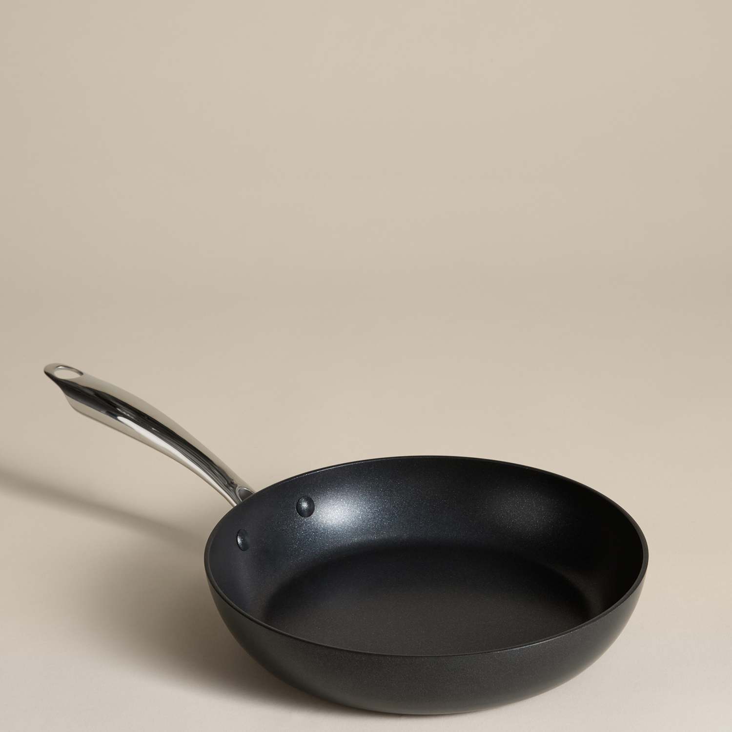 M&S Non-Stick Pro 24cm Frying Pan - Black