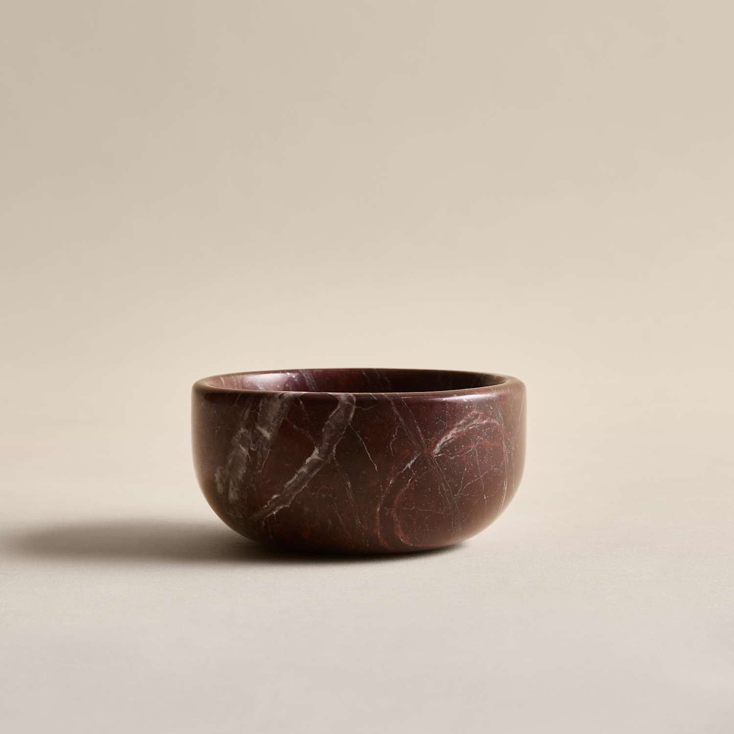 M&S Marble Nibble Bowl - Red