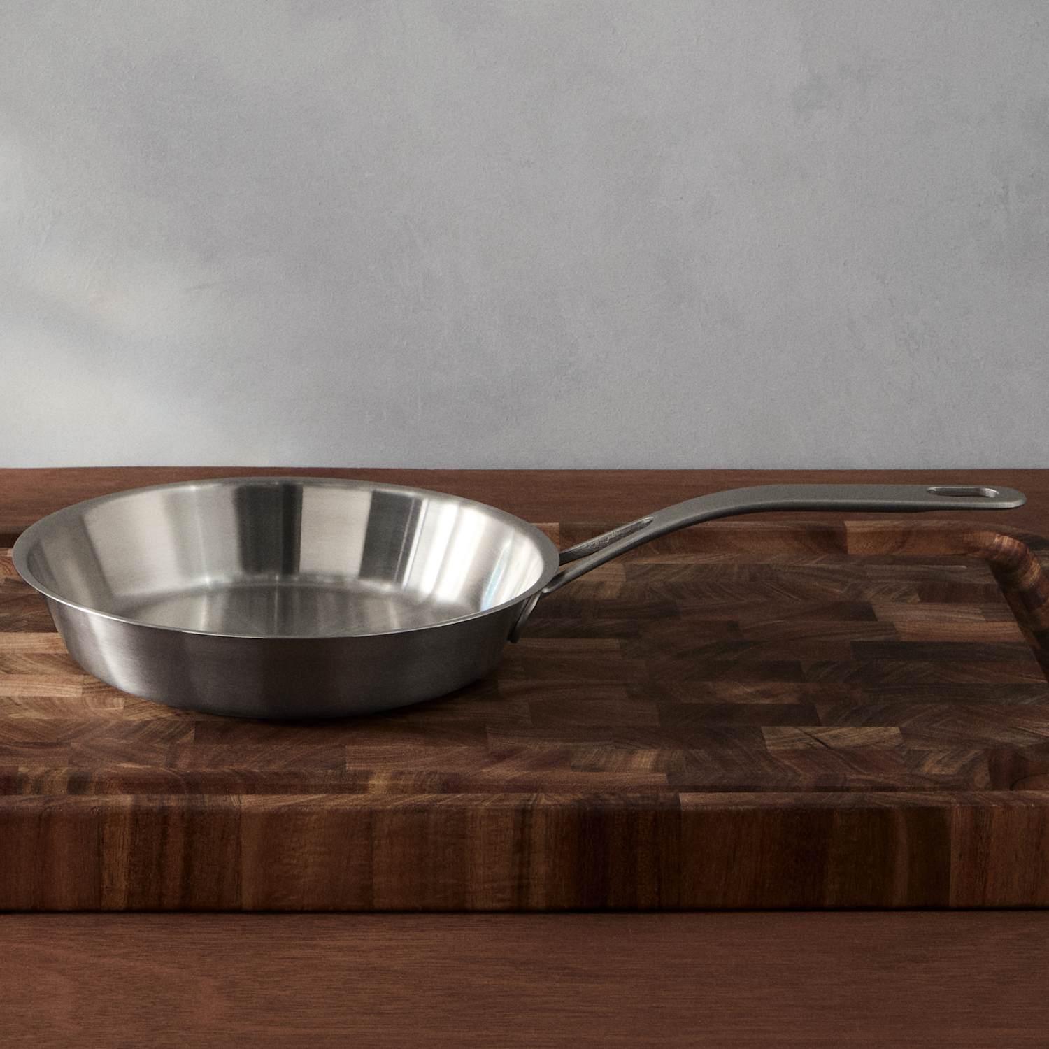 M&S X Tom Kerridge Stainless Steel 20cm Frying Pan - Silver