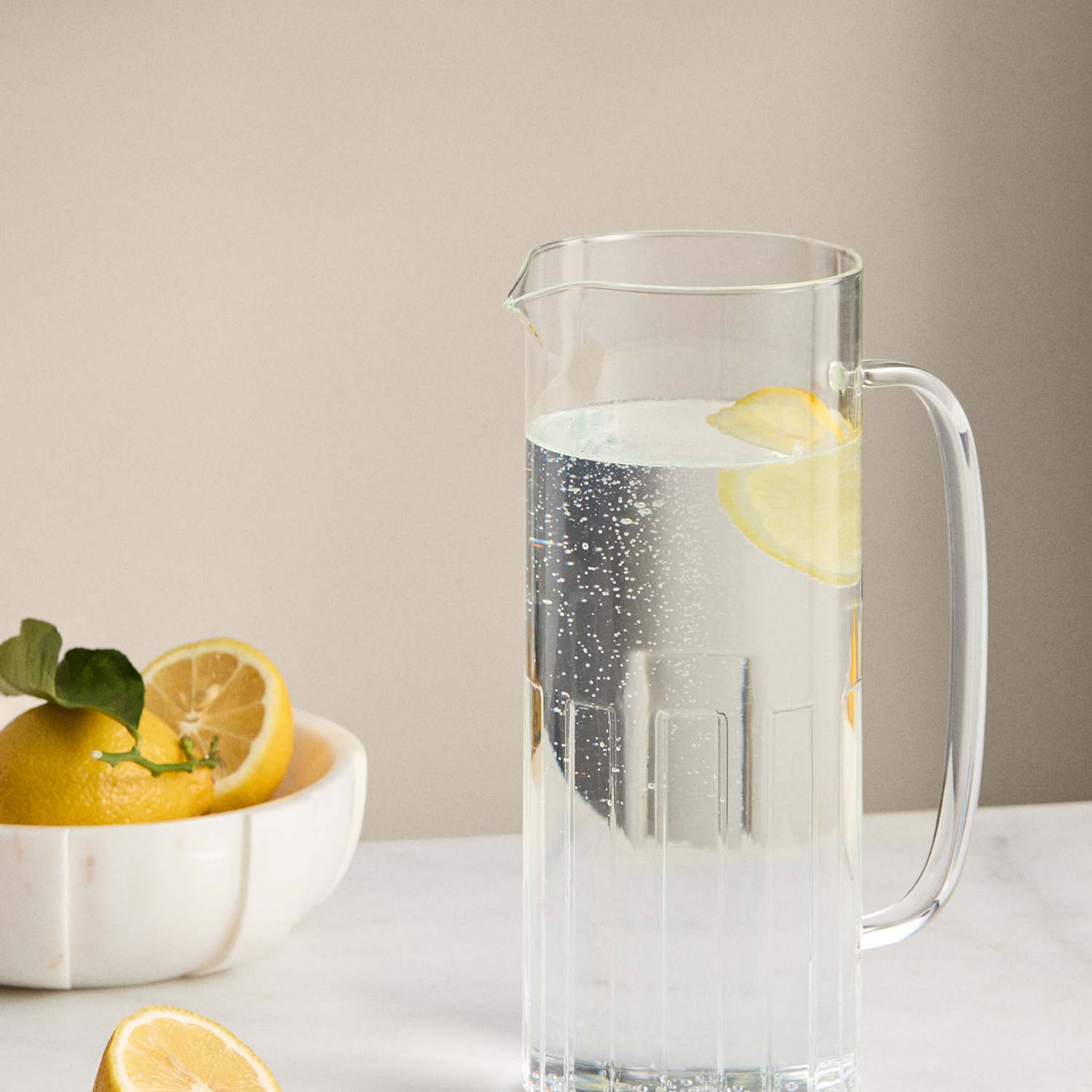M&S X Kelly Hoppen Glass Jug - Clear