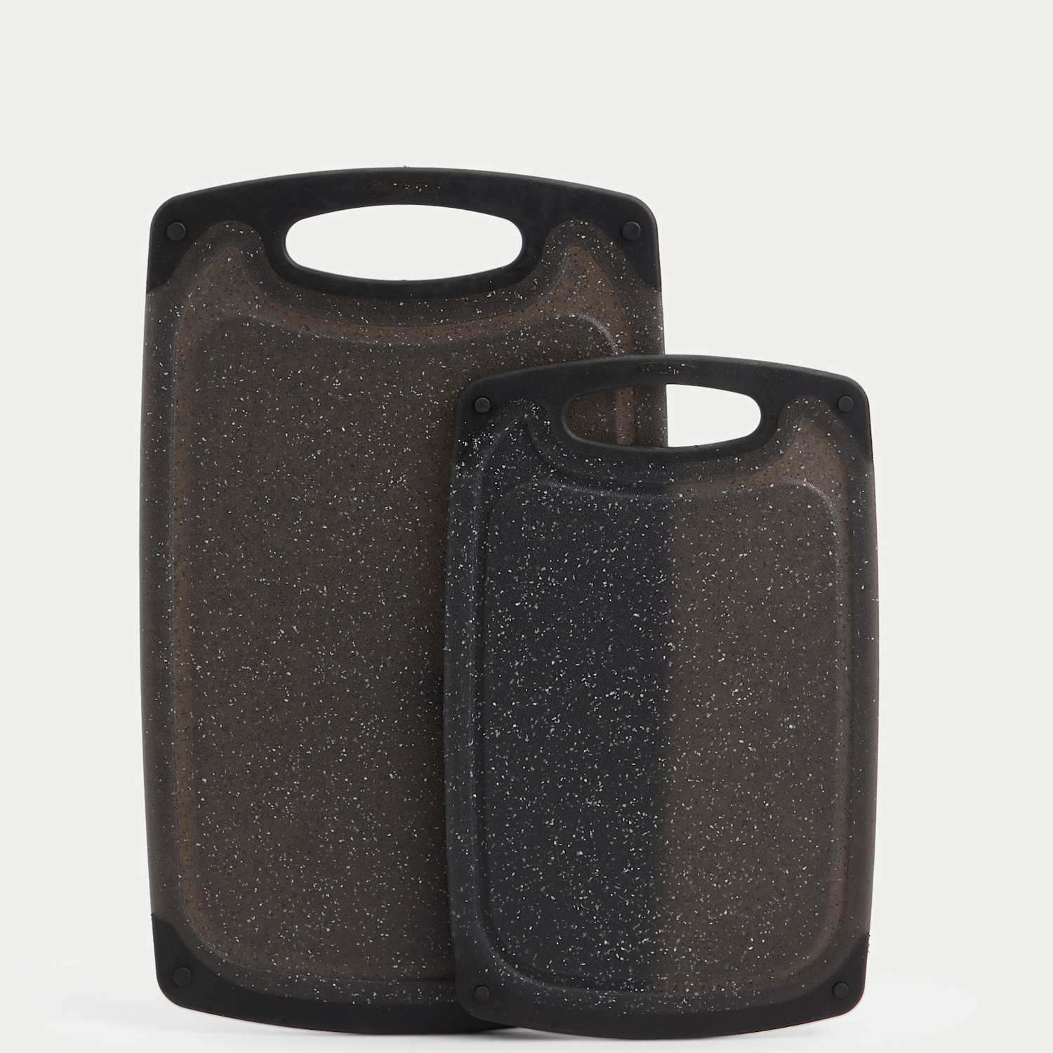 M&S Set of 2 Non Slip Chopping Boards - Granite