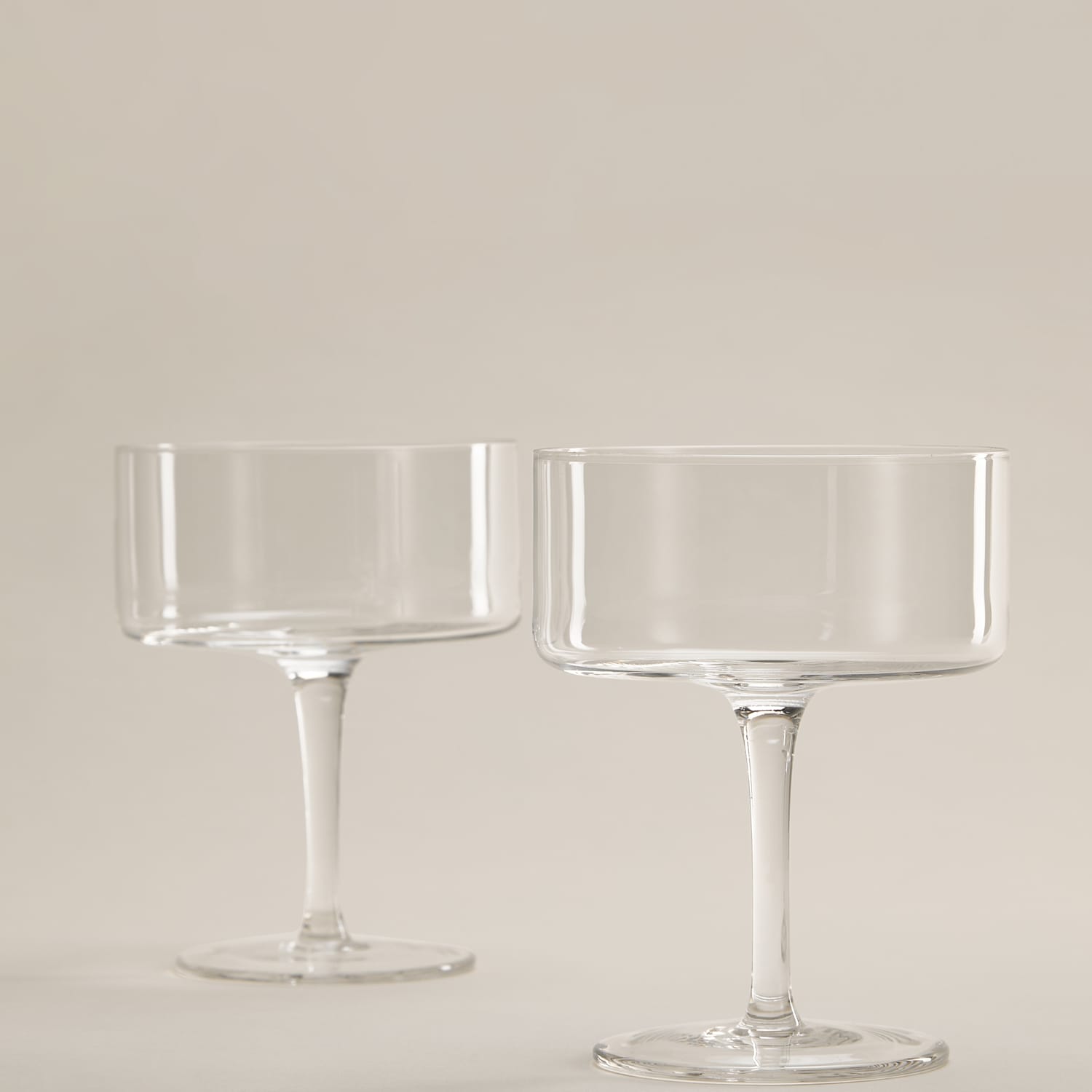 M&S Set of 2 Aria Coupe Glasses